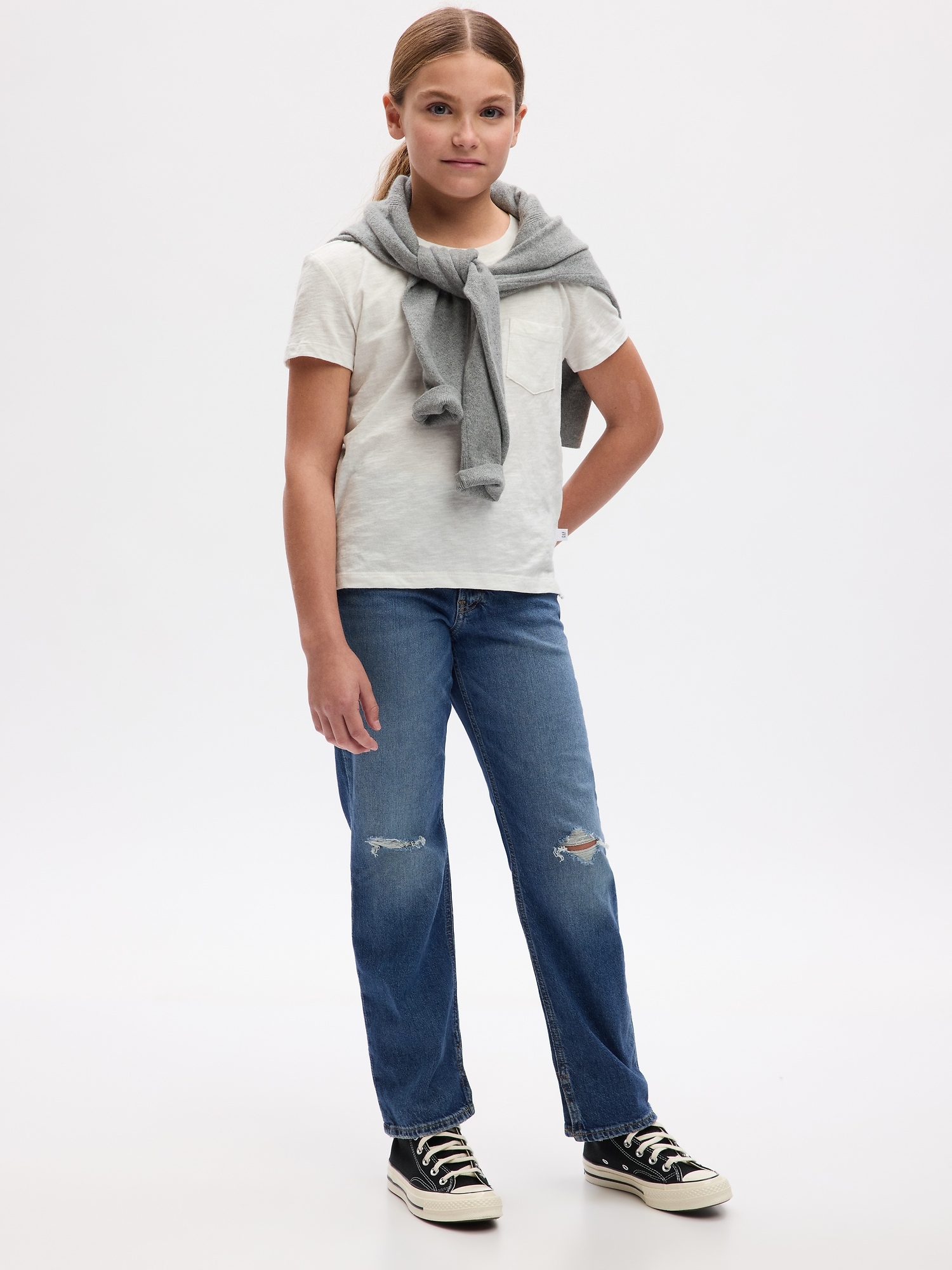 GAP Children&#039;s jeans loose indigo - Girls