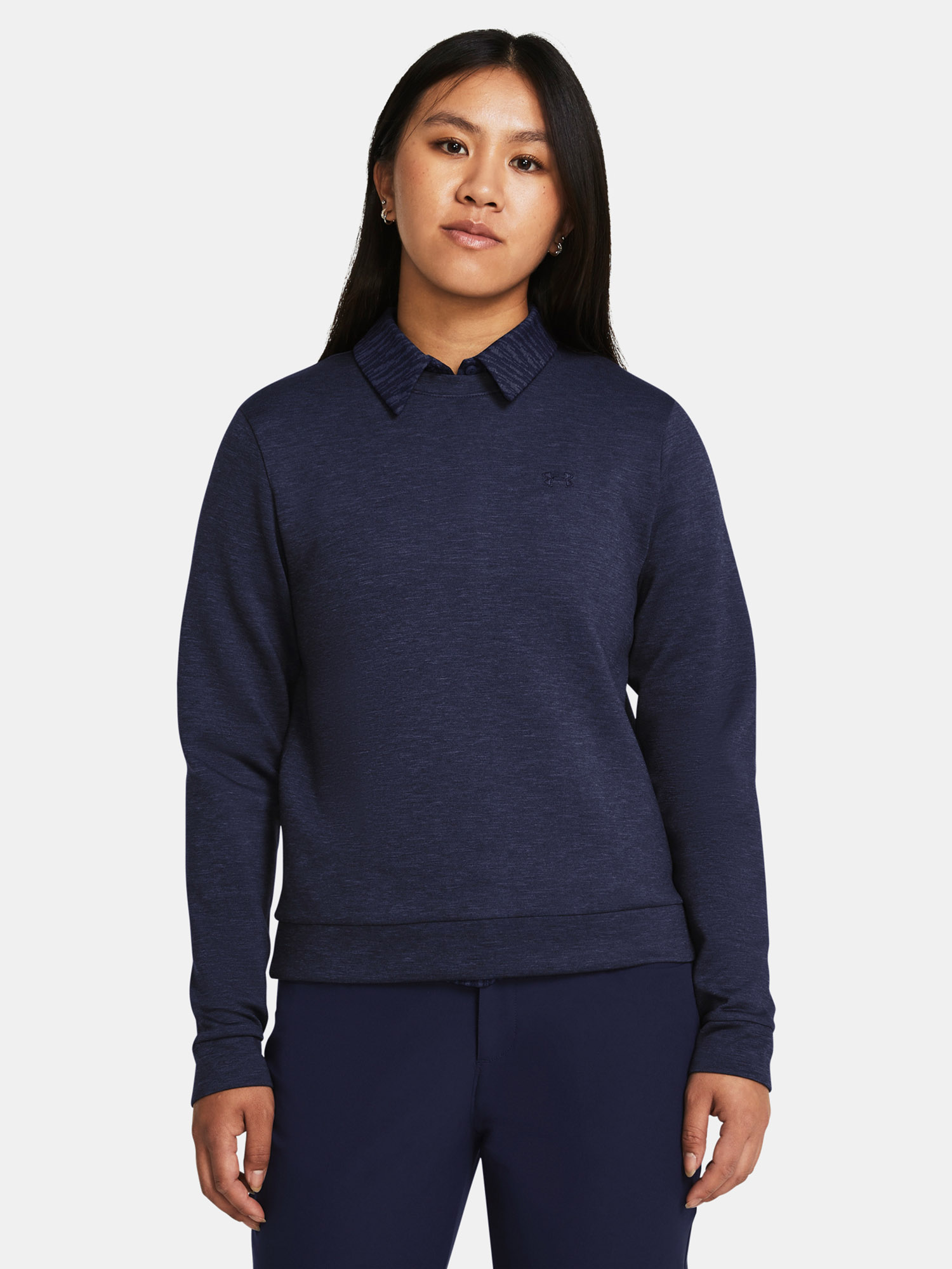 Women's sweatshirt Under Armour UA Drive Midlayer Crew-BLU - Women's
