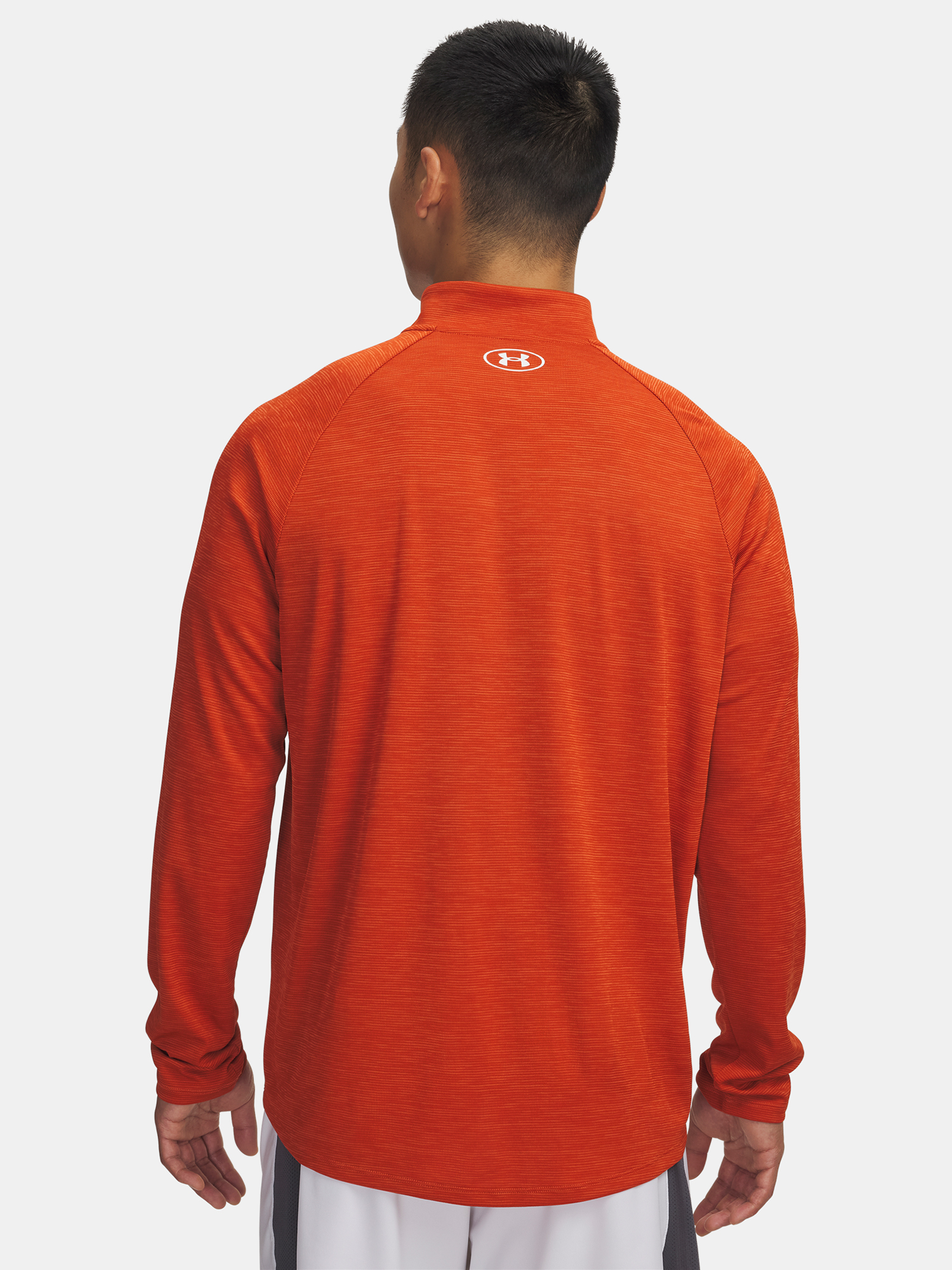 Men's Under Armour UA Tech Textured 1/2 Zip-ORG T-Shirt - Men's