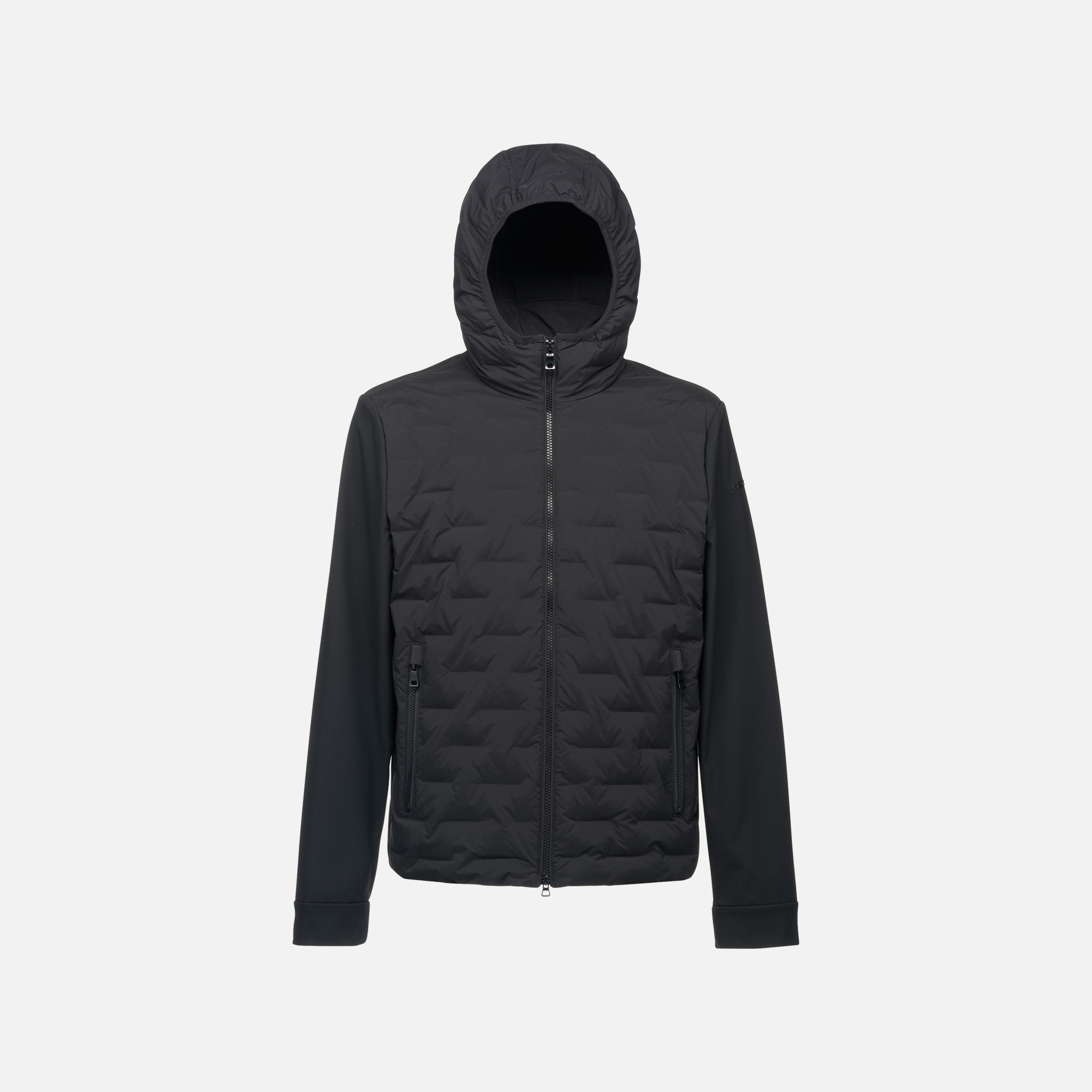 Black men&#039;s jacket Geox Sapienza - Men&#039;s