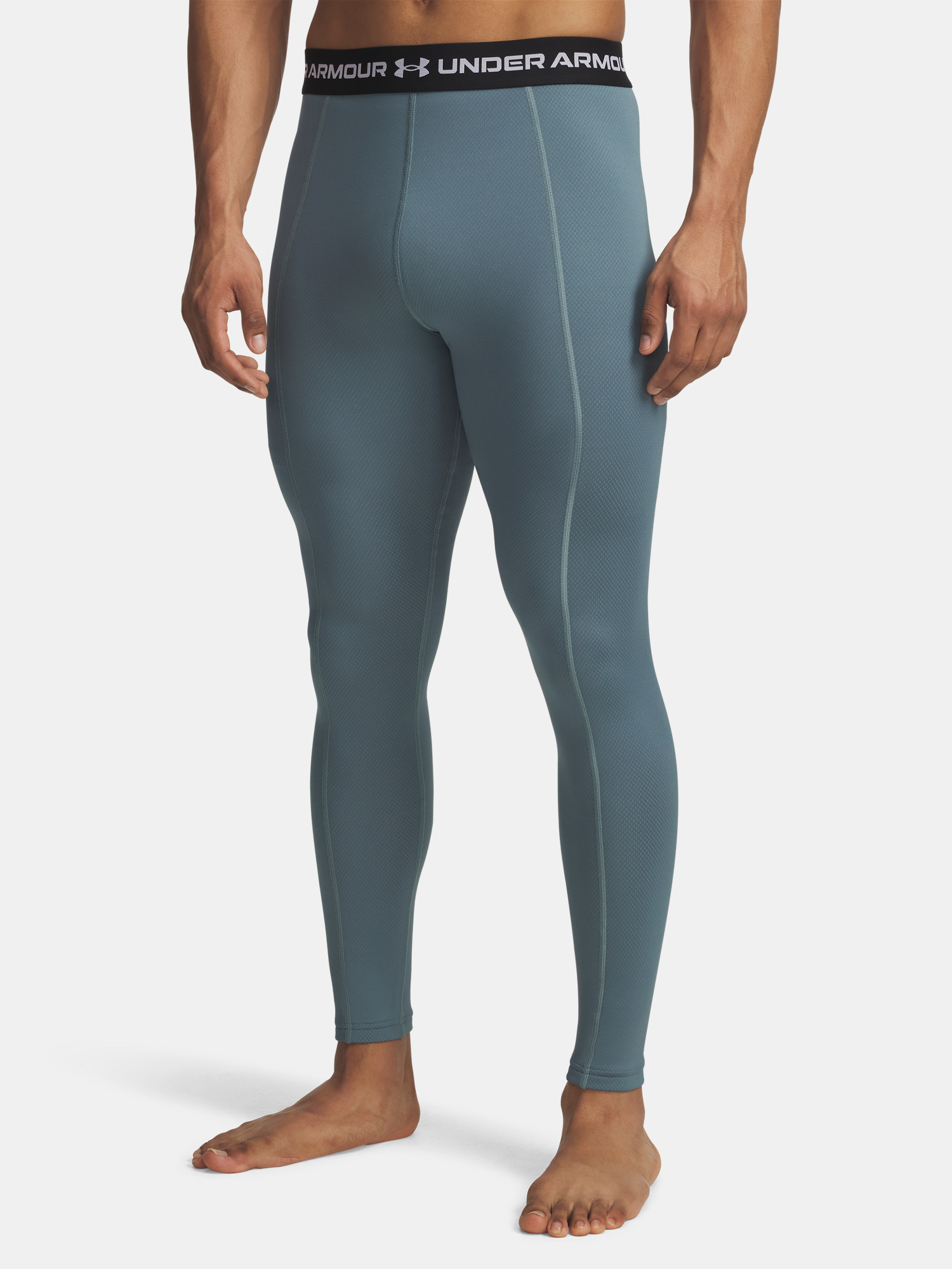 Men's leggings Under Armour UA Halo Bonded Auxetic Legng-BLK - Men's