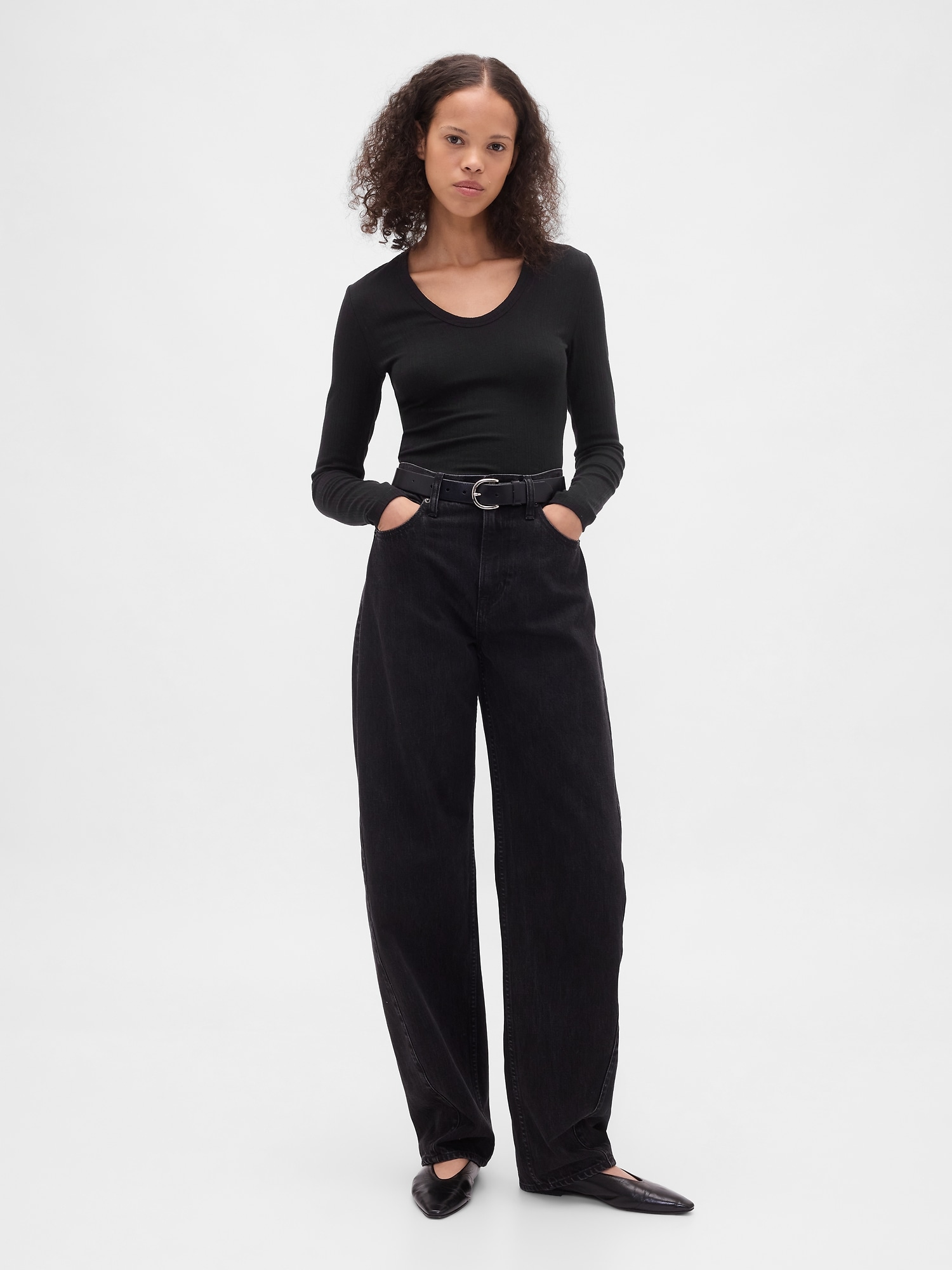 GAP Ribbed T-shirt - Women's