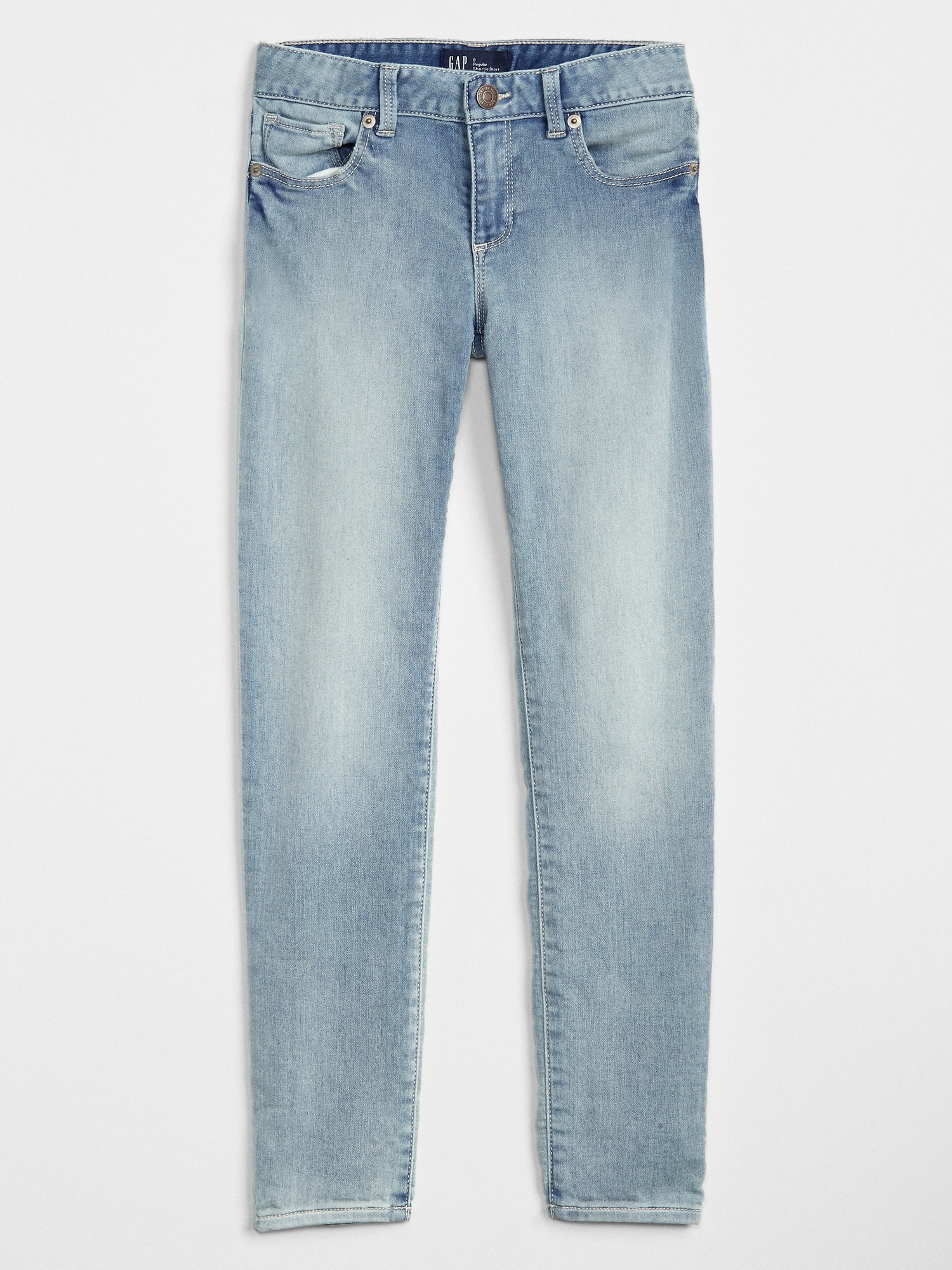 GAP Dětské džíny super skinny jeans with stretch - Holky