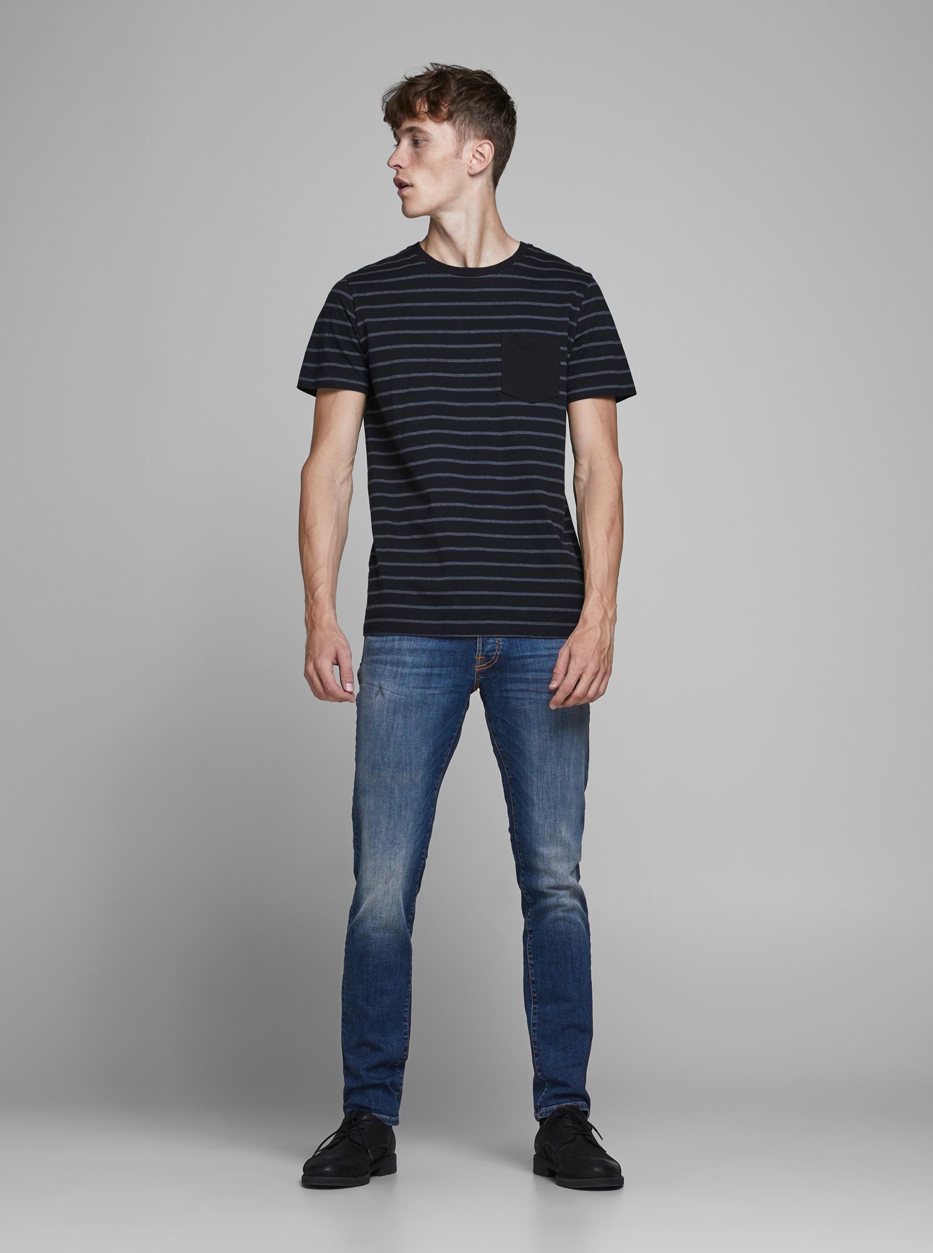 Slim fit pentru barbati Jack &amp; Jones - albastru