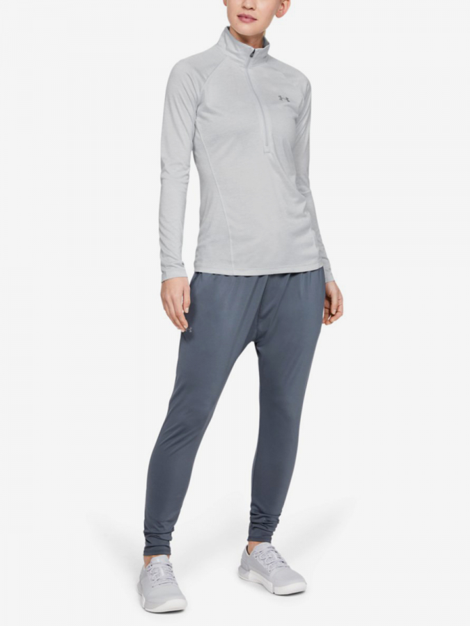 Under Armour T-shirt Tech 1/2 Zip - Twist-Gry - Women