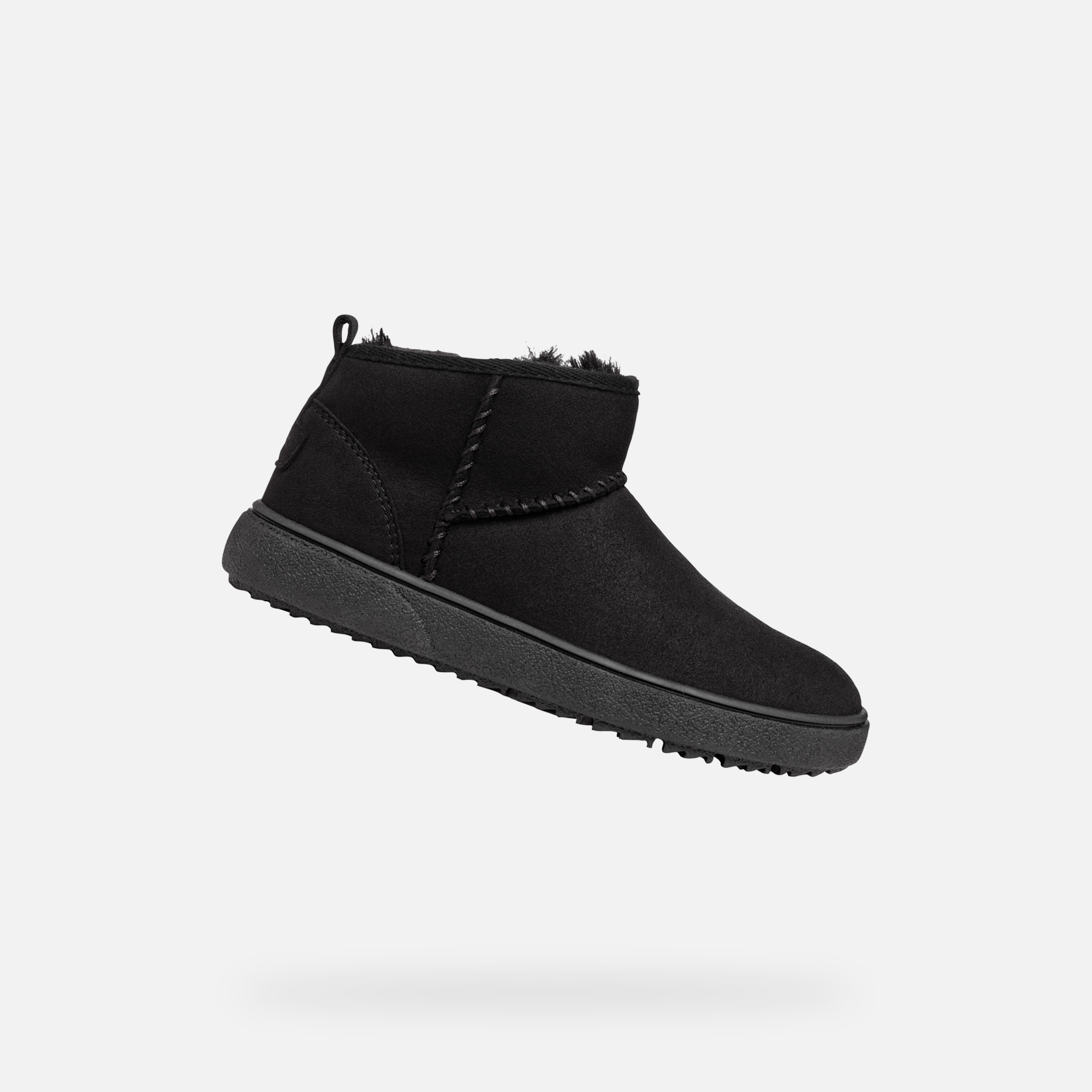 Черни боти Geox Theleven за момичета