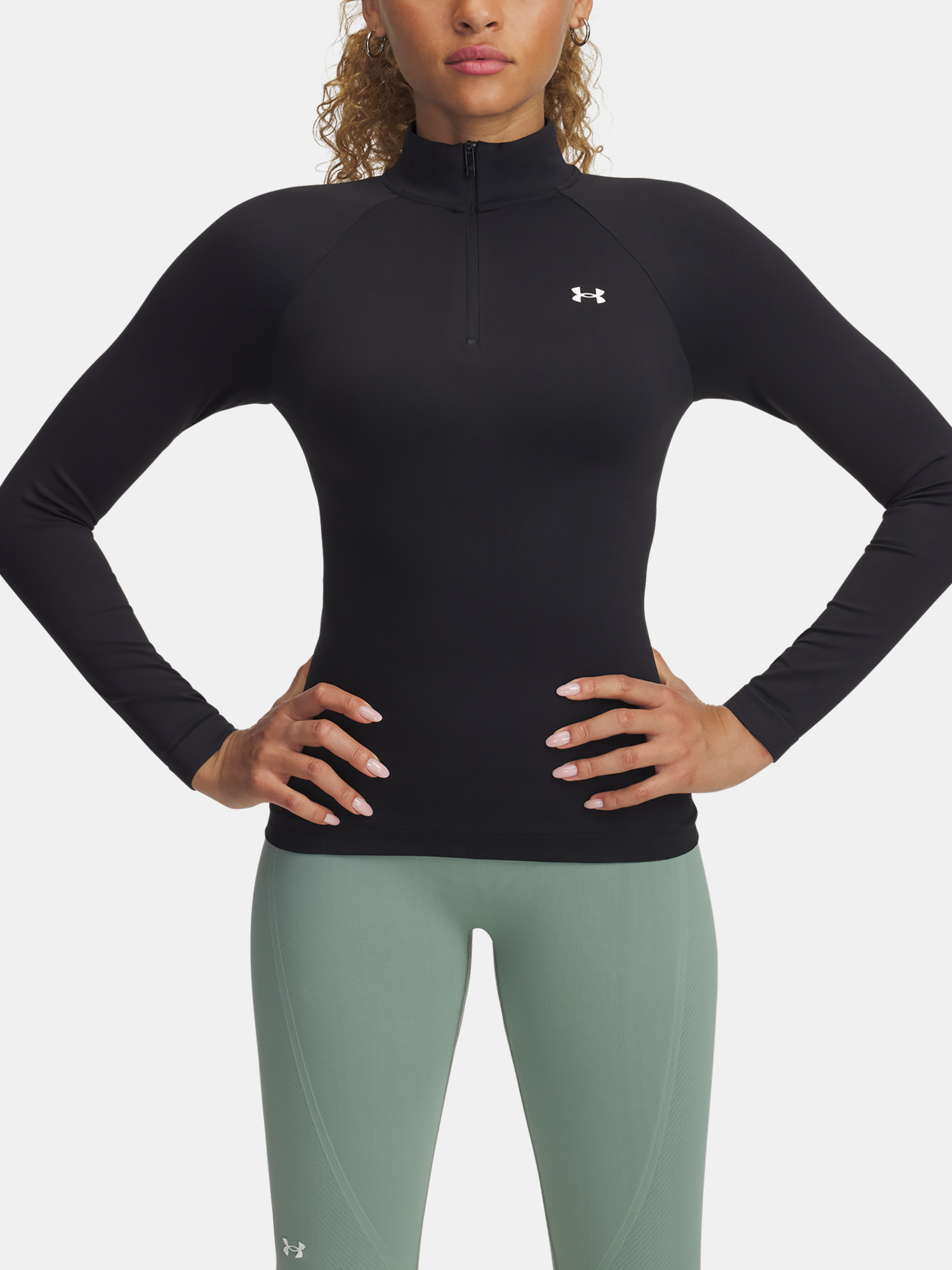 Women&#039;s T-shirt Under Armour Vanish Seamless 1/4 Zip - Women&#039;s