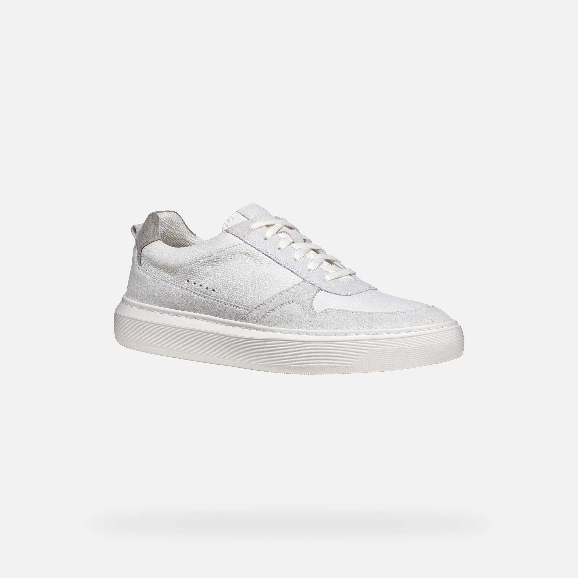Cream men's sneakers Geox Deiven - Men's