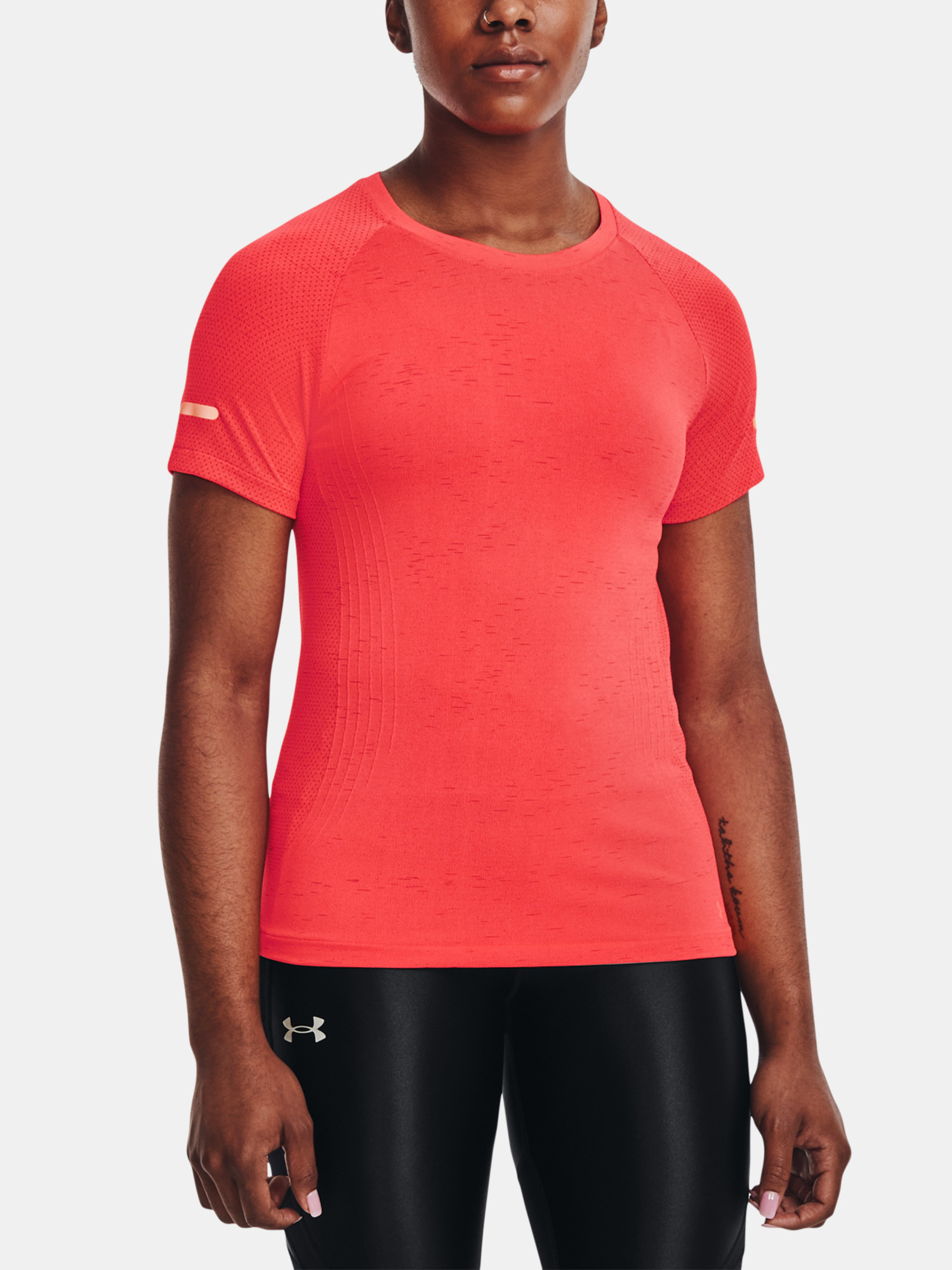 Under Armour T-Shirt UA Seamless Run SS-ORG - Women