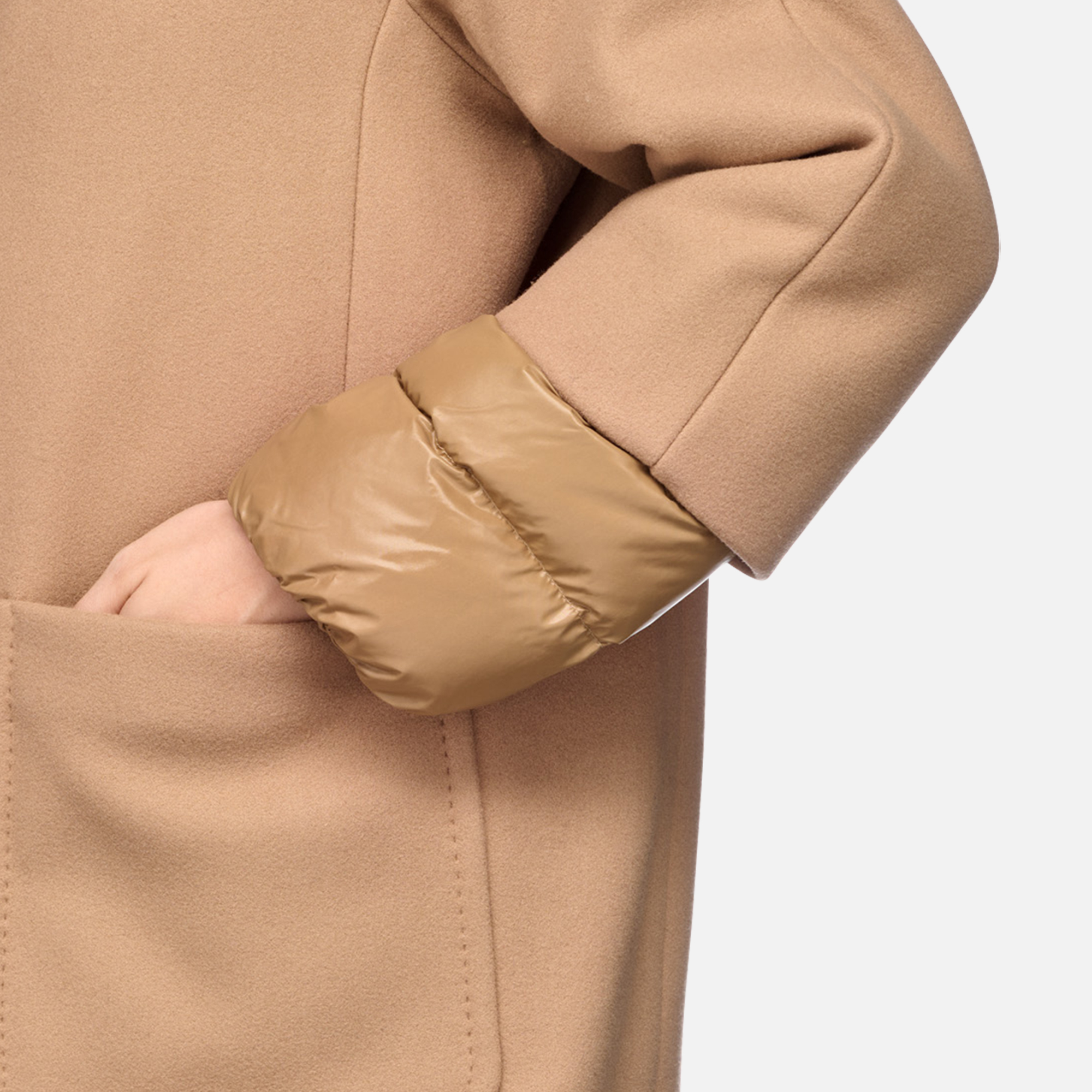 Brown women's coat Geox Diamanta - Women's