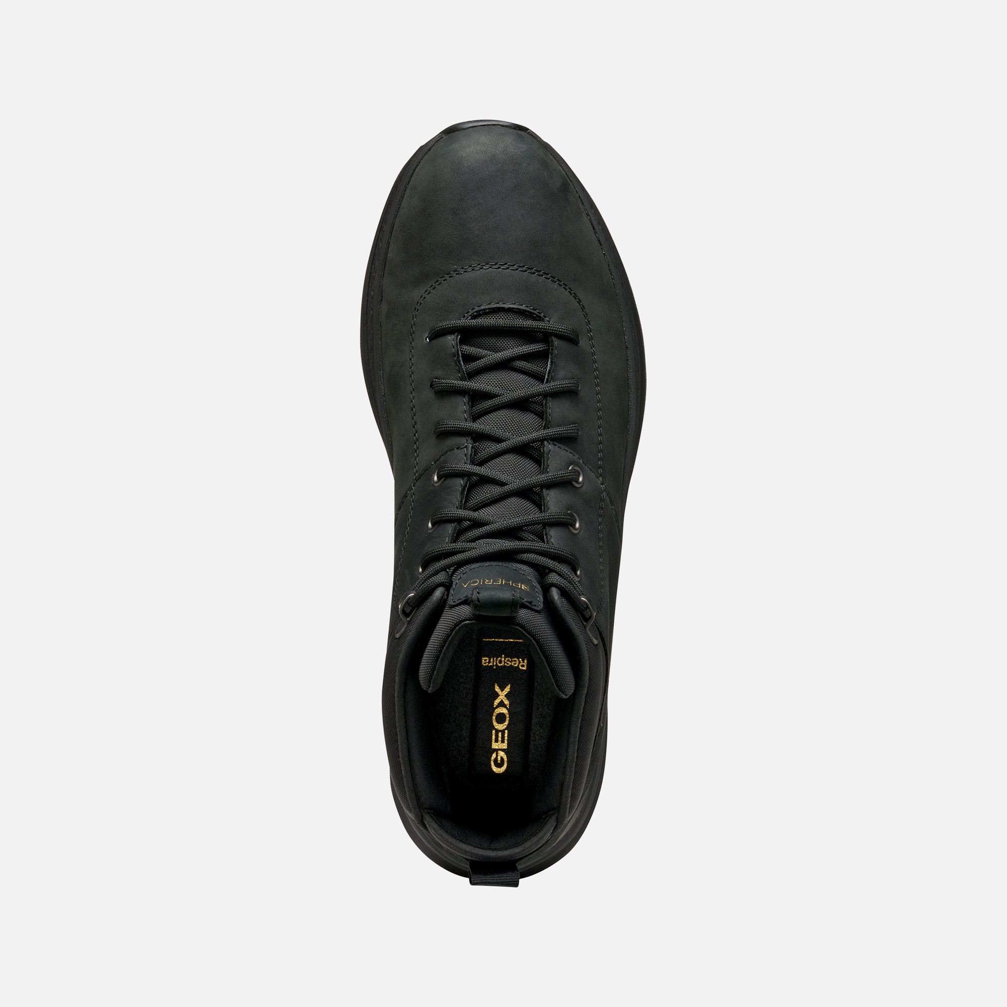 Black men&#039;s ankle boots Geox Spherica Actif X2 - Men