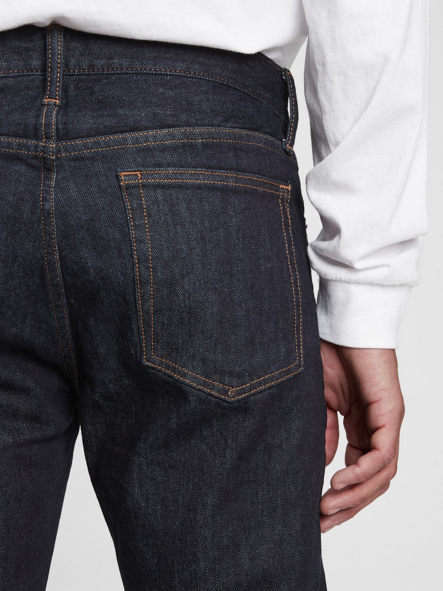 Slim fit pentru barbati GAP - albastru inchis