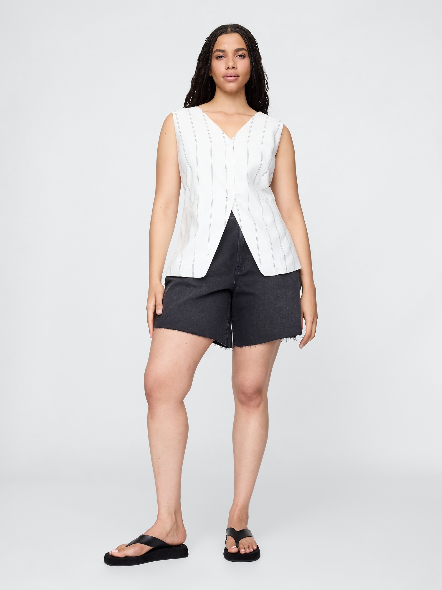GAP Denim shorts Loose Bermuda - Women's