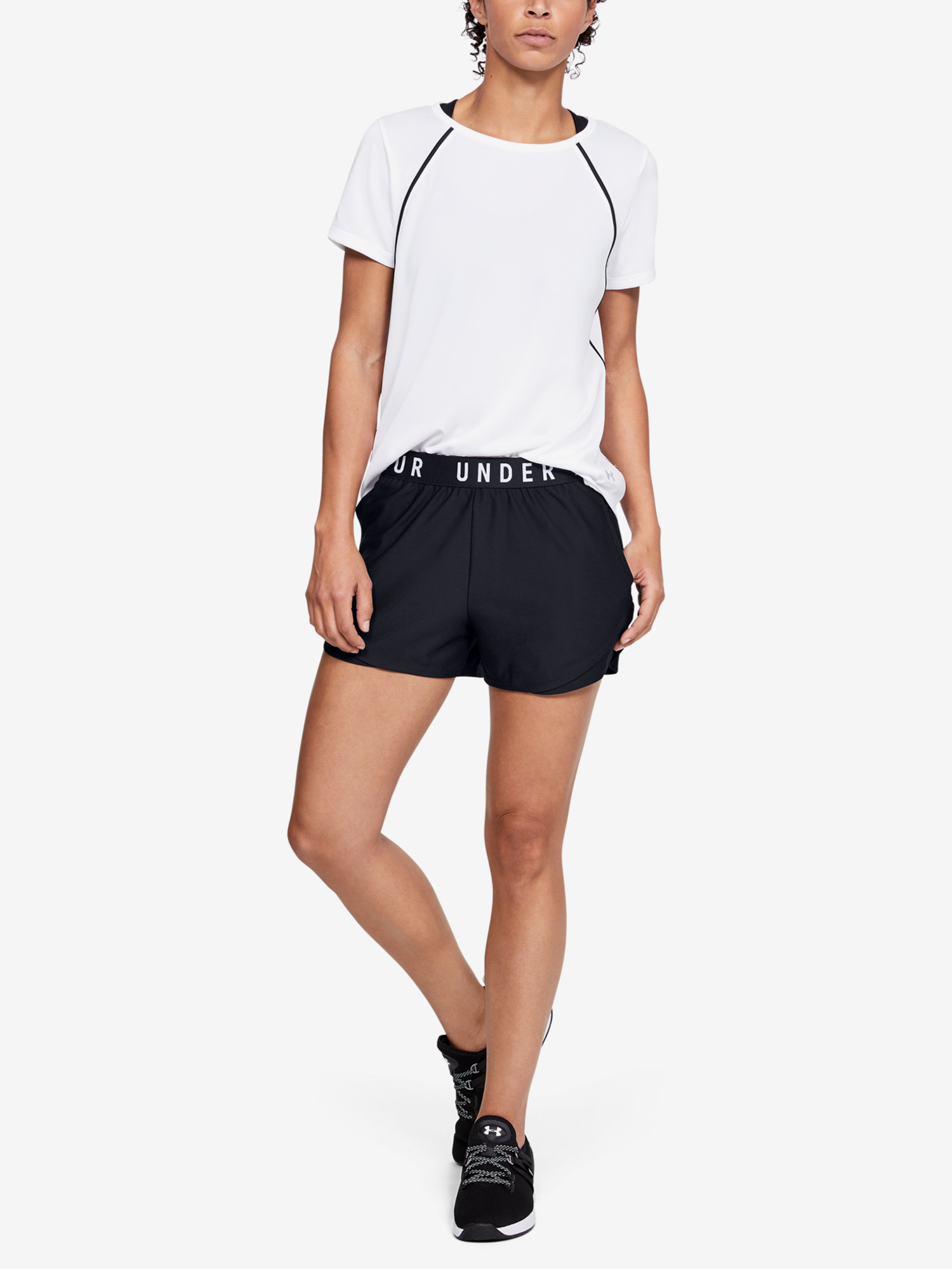 Under Armour Shorts Play Up Short 3.0-BLK - Women's