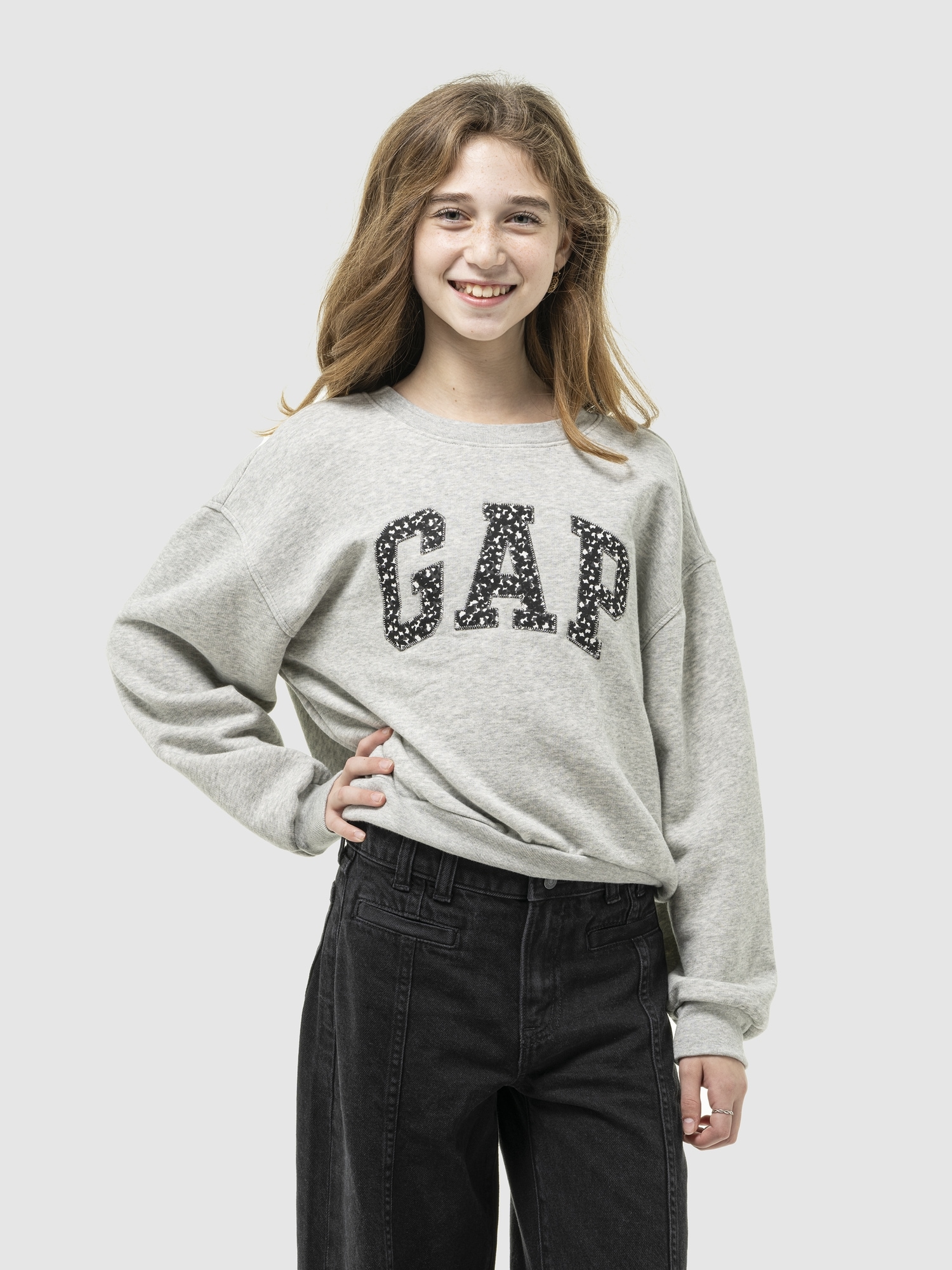 GAP Children&#039;s oversize sweatshirt - Girls