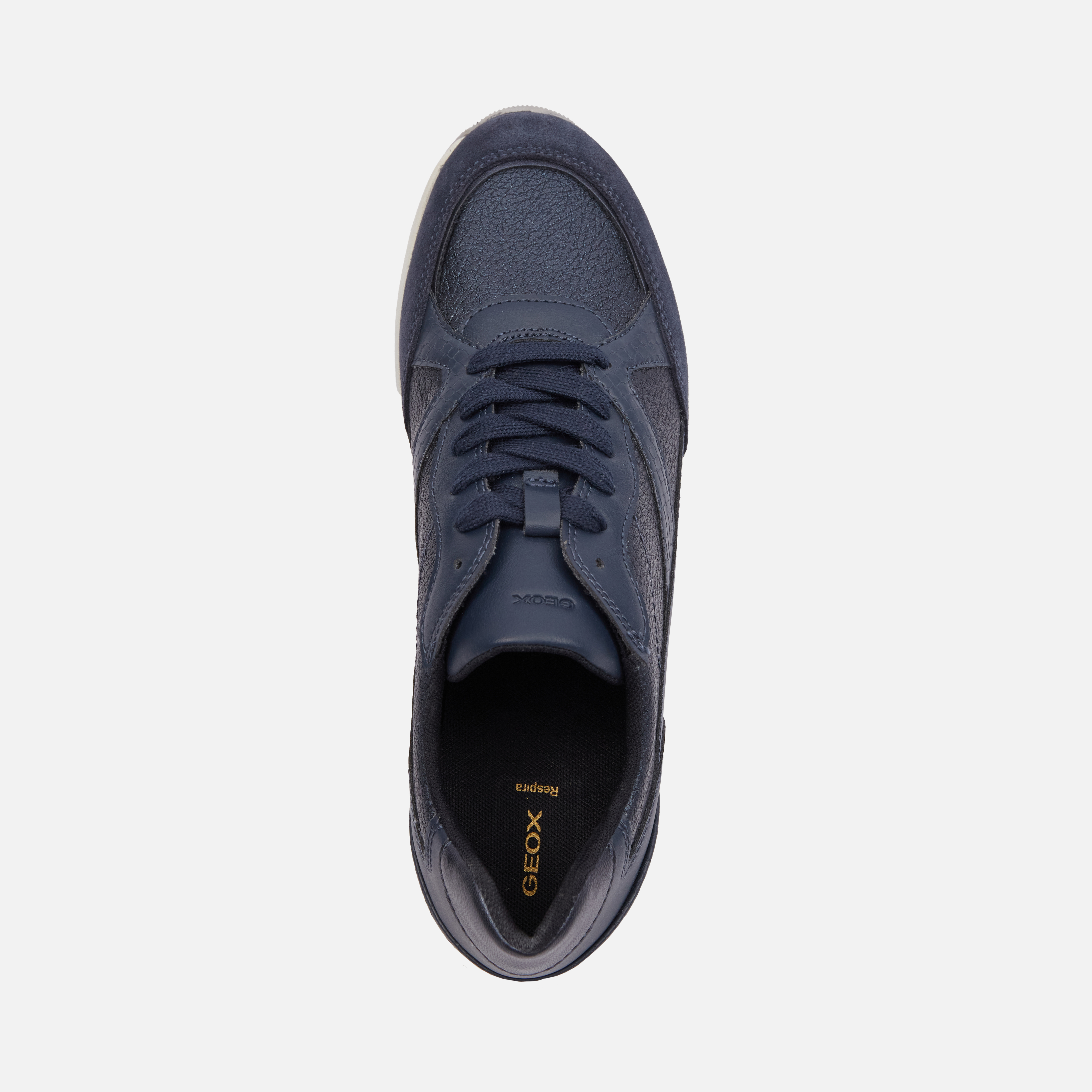 Dark blue women's sneakers Geox Bulmya - Women's