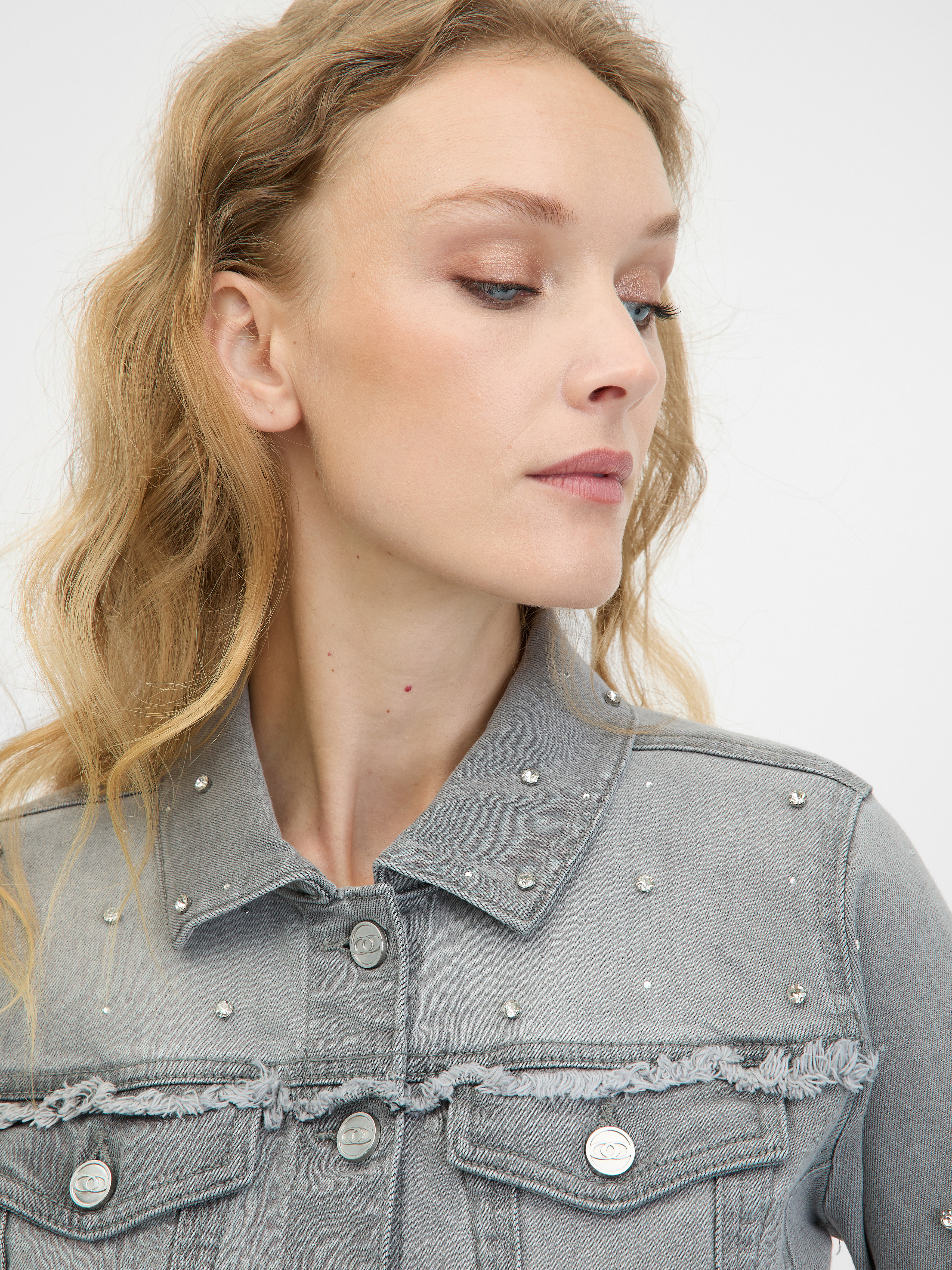 Orsay Grey women's denim jacket - Women's