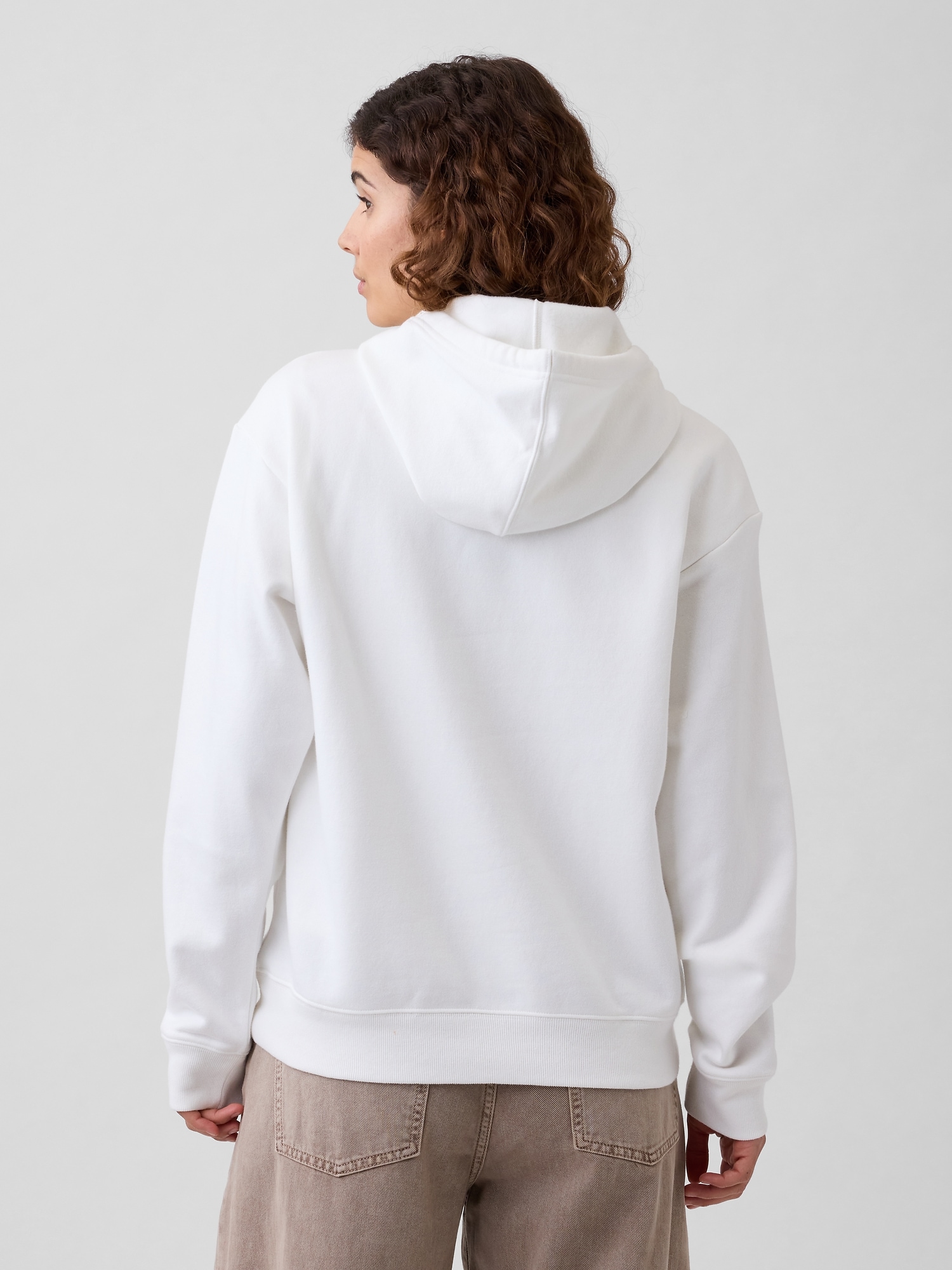 GAP mikina s logom a kapucňou