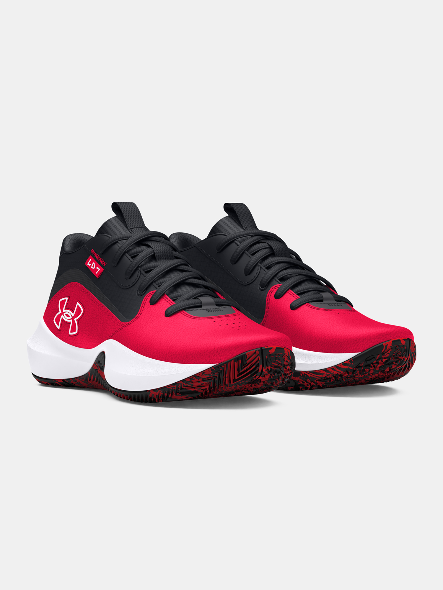 Under Armour Children&#039;s shoes UA GS Lockdown 7-RED - unisex