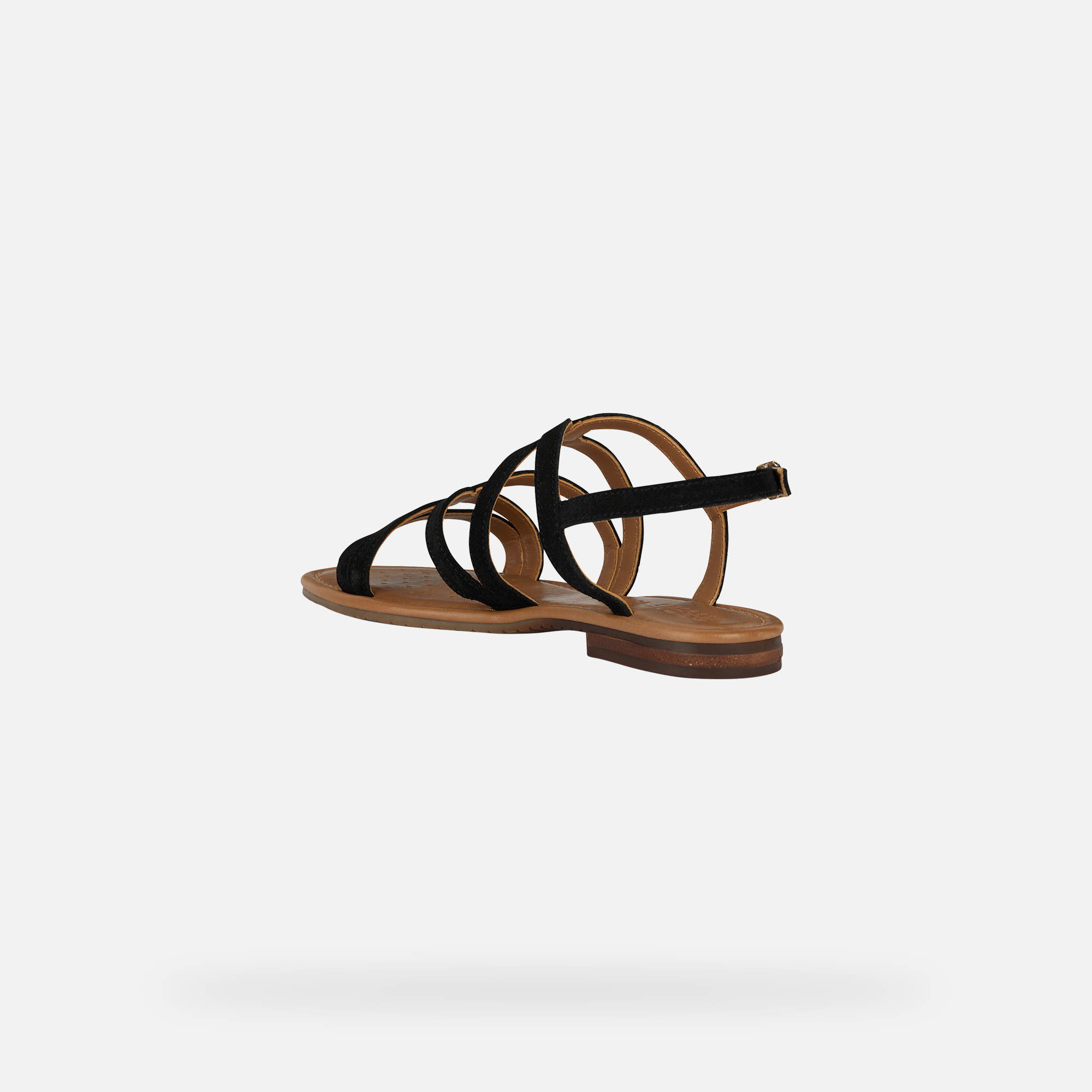 Black women&#039;s sandals Geox Sozy S - Women&#039;s