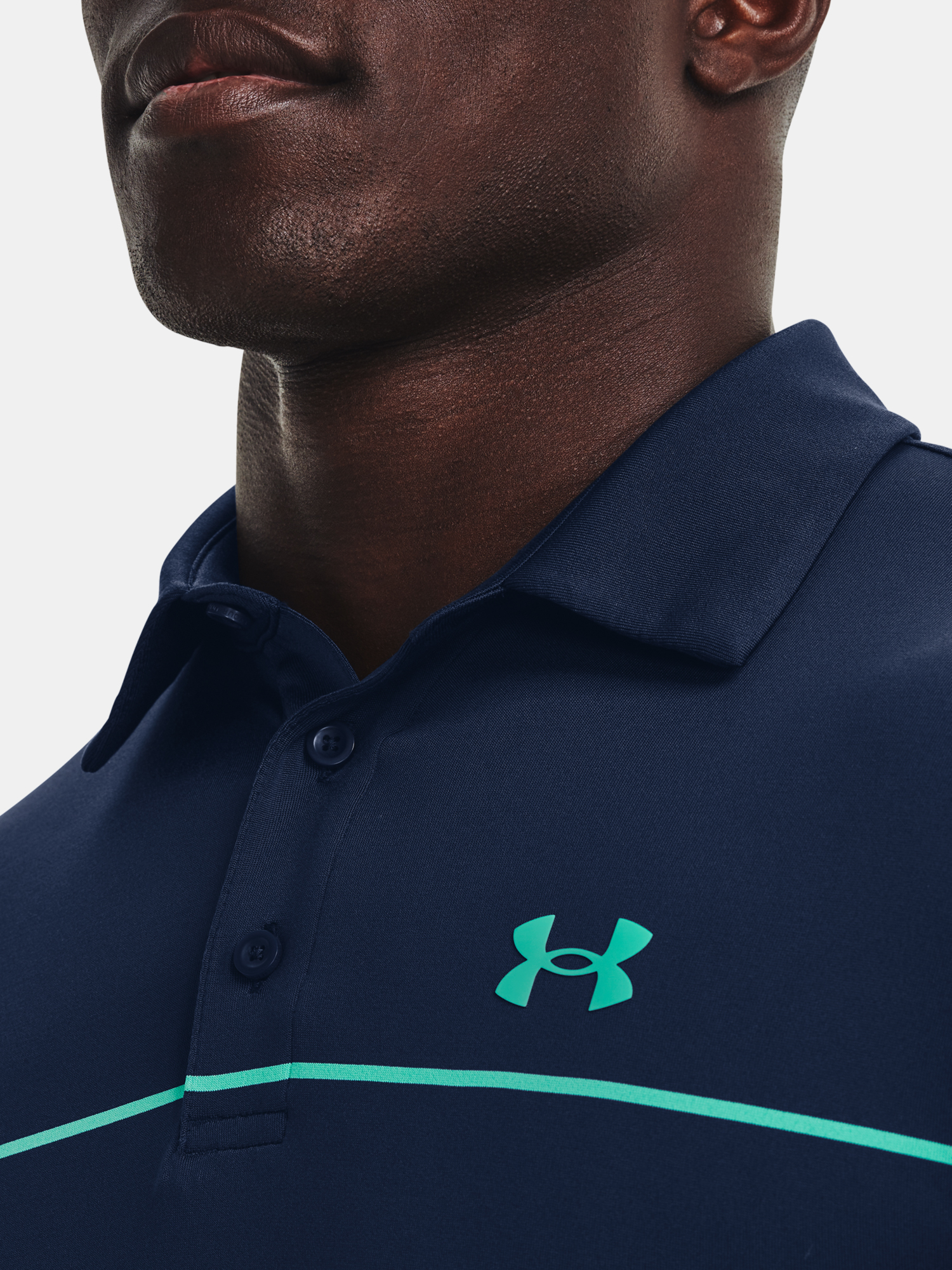 Under Armour T-shirt UA Playoff Polo 2.0-NVY - Men's