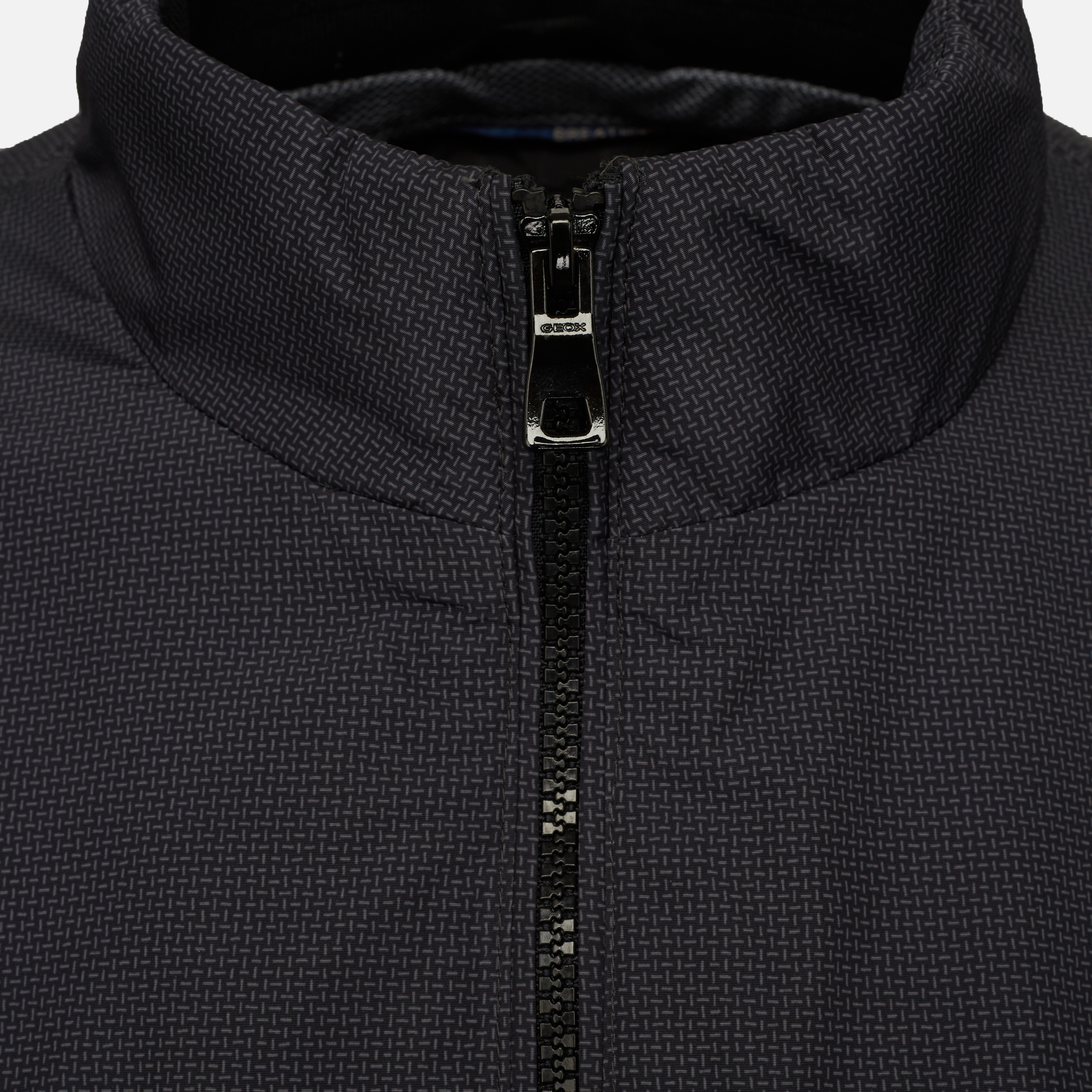 Dark grey men&#039;s jacket Geox Vincit - Men