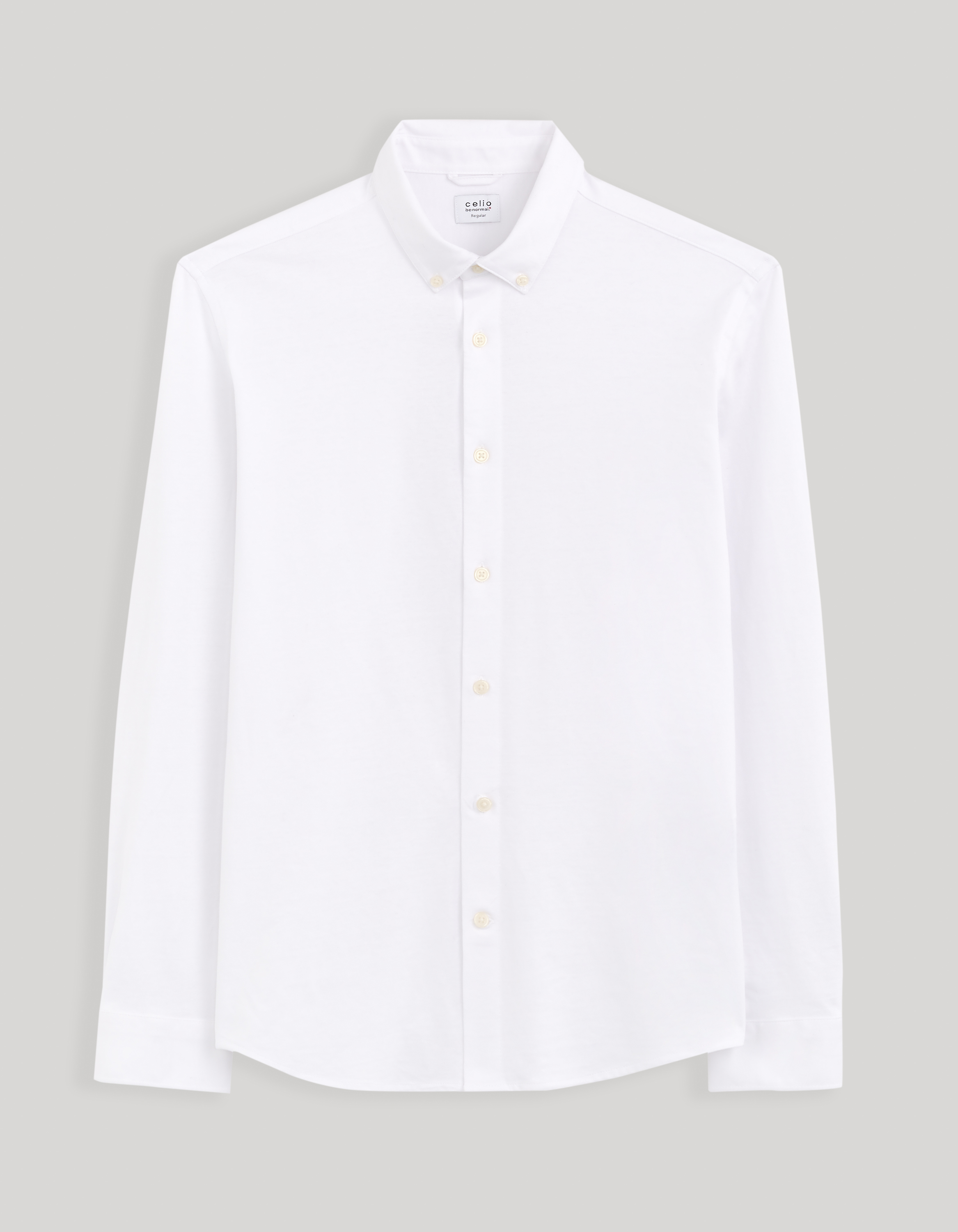 Camasi casual pentru barbati Celio - alb