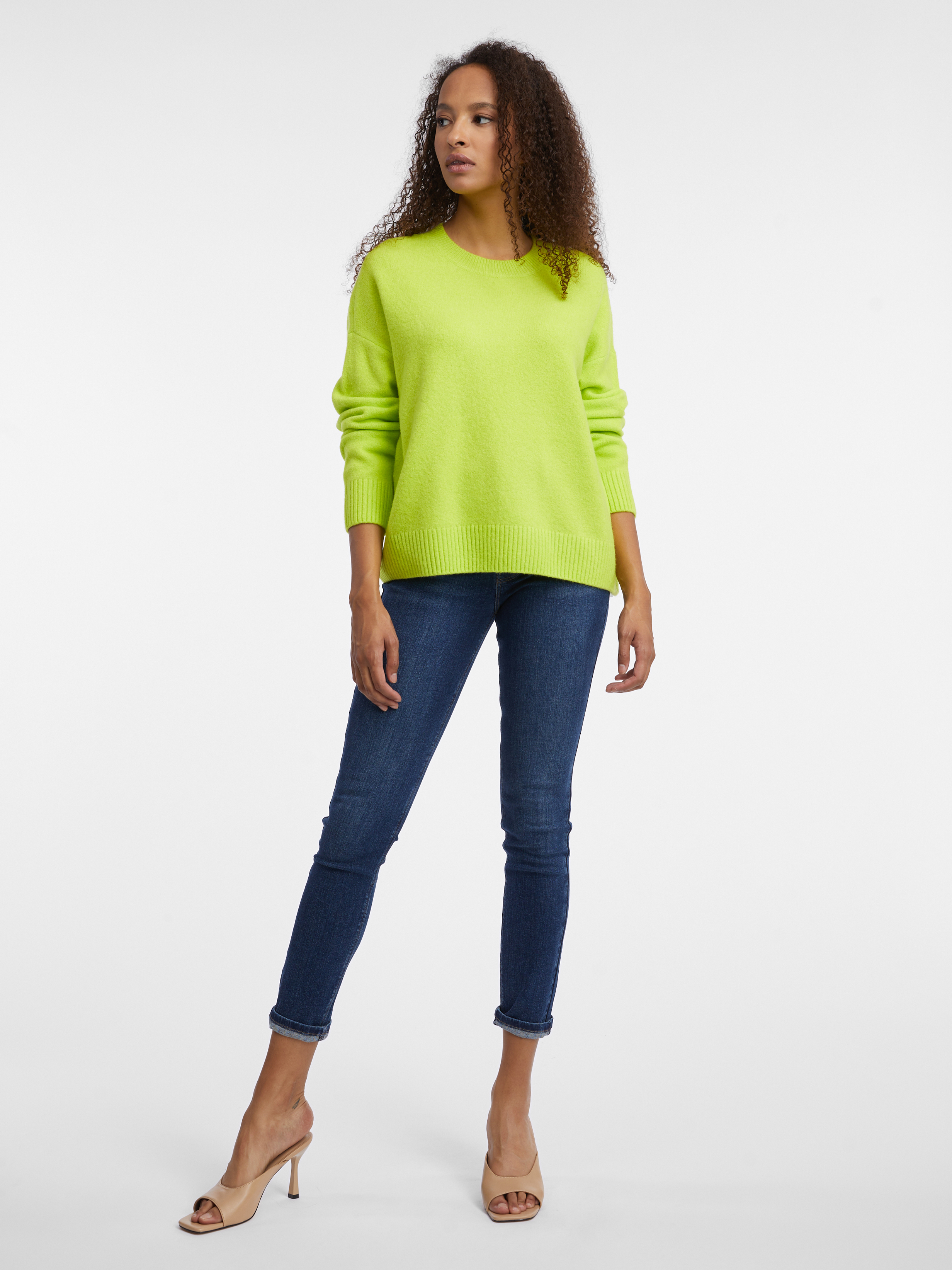 Pulovere pentru femei ORSAY - verde neon