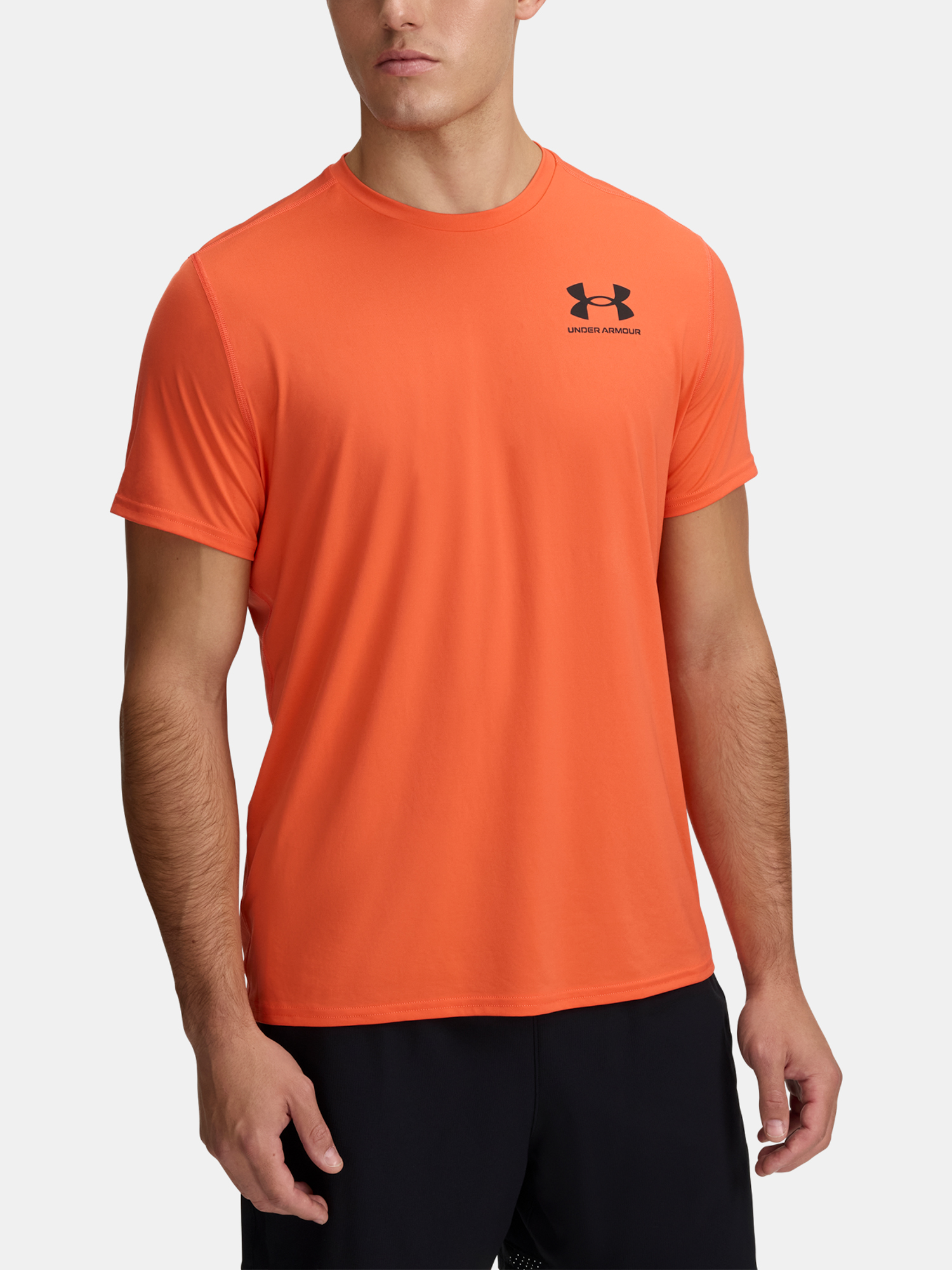 Mens T-shirt Under Armour UA Heatgear Fitted SS - Mens