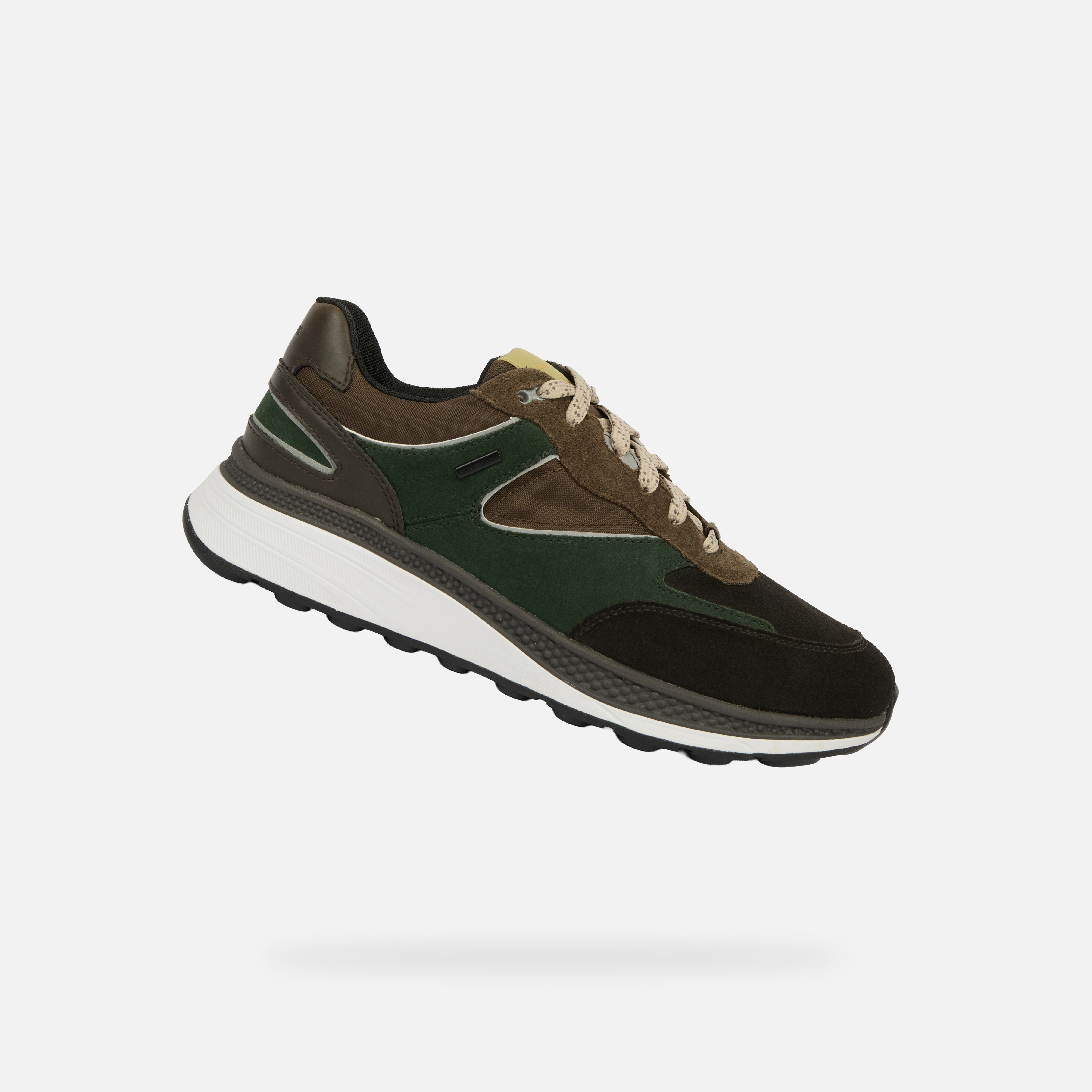 Green Men's Geox Spherica Actif X1 Sneakers - Mens