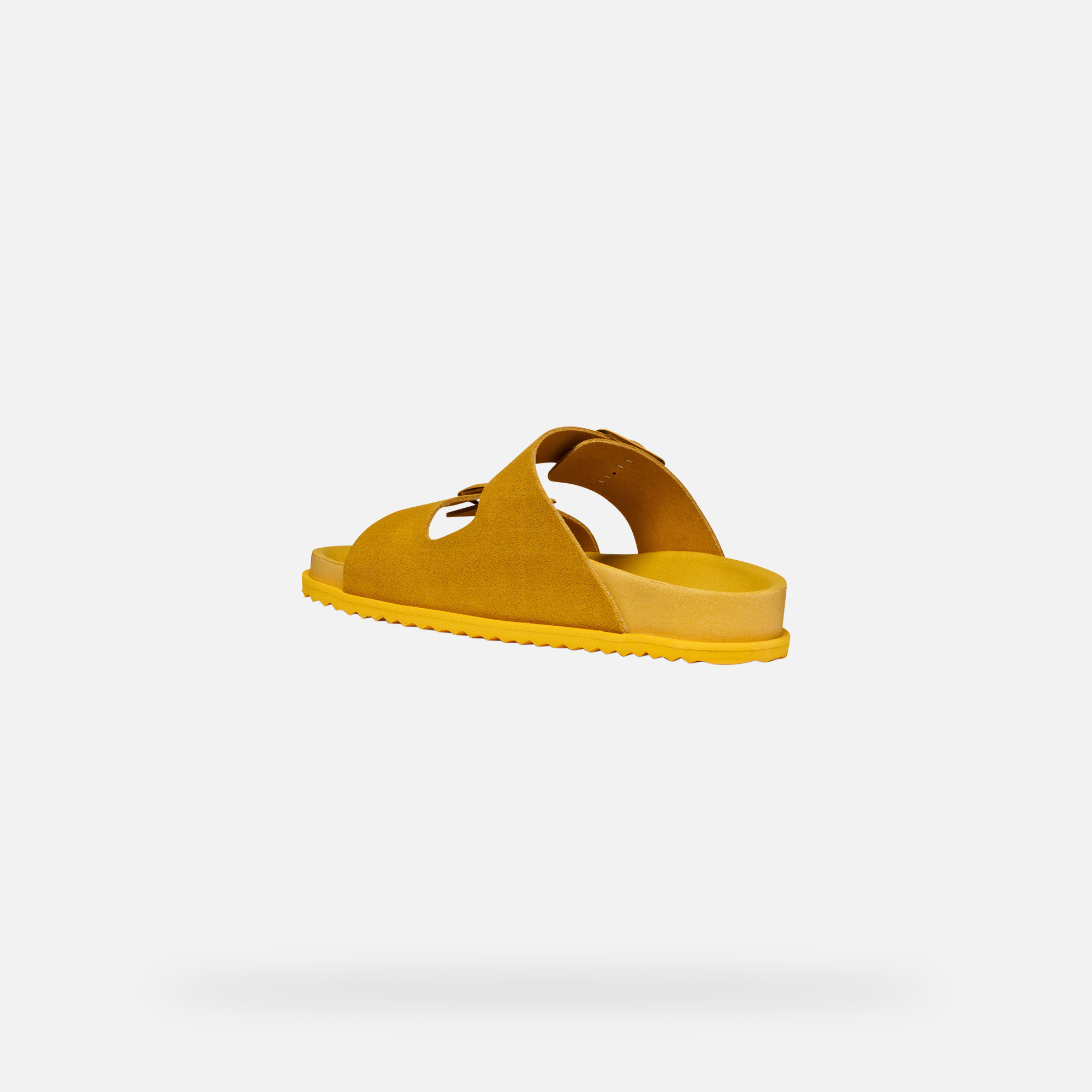 Yellow women's slippers Geox Sandybett - Women's