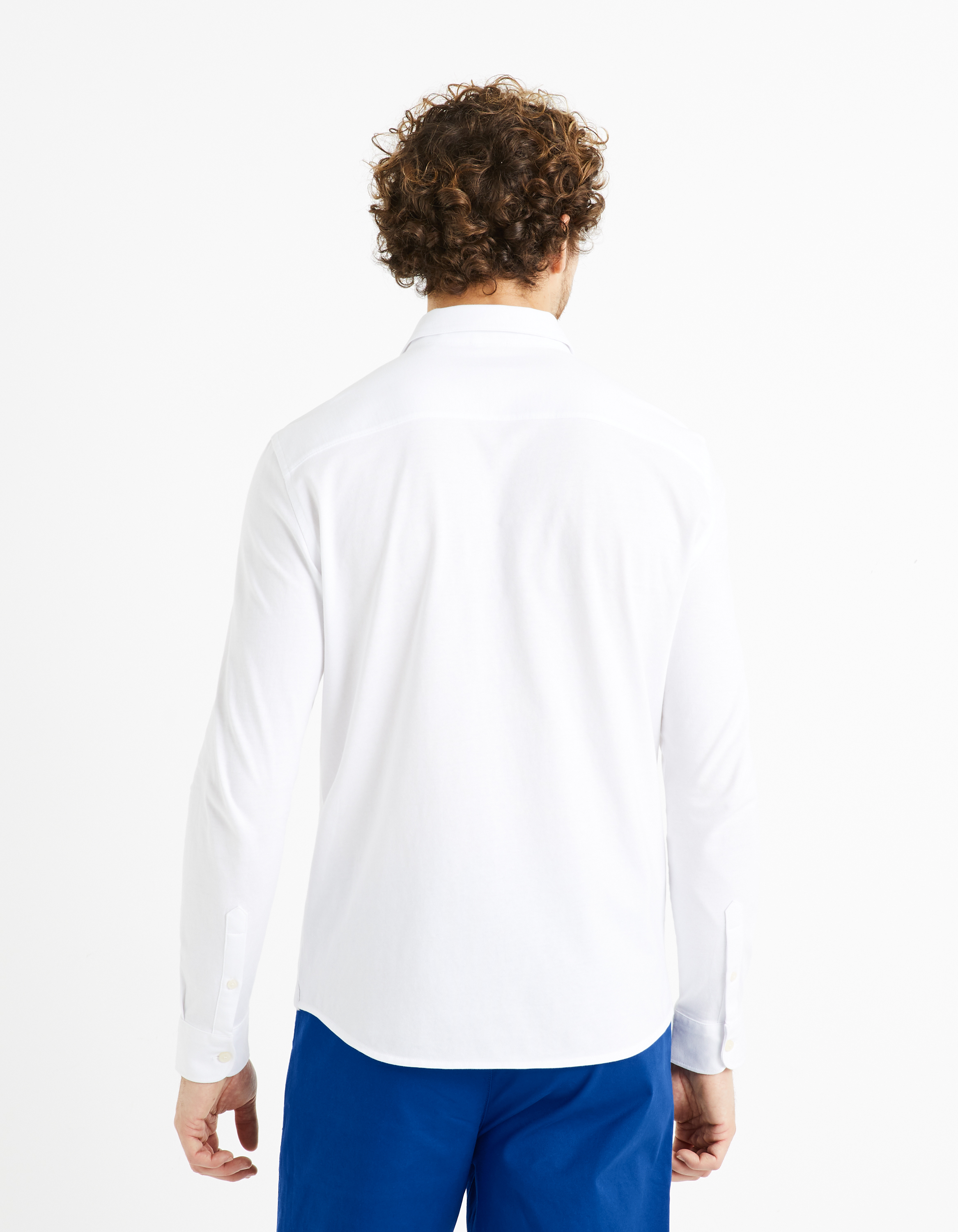 Camasi casual pentru barbati Celio - alb
