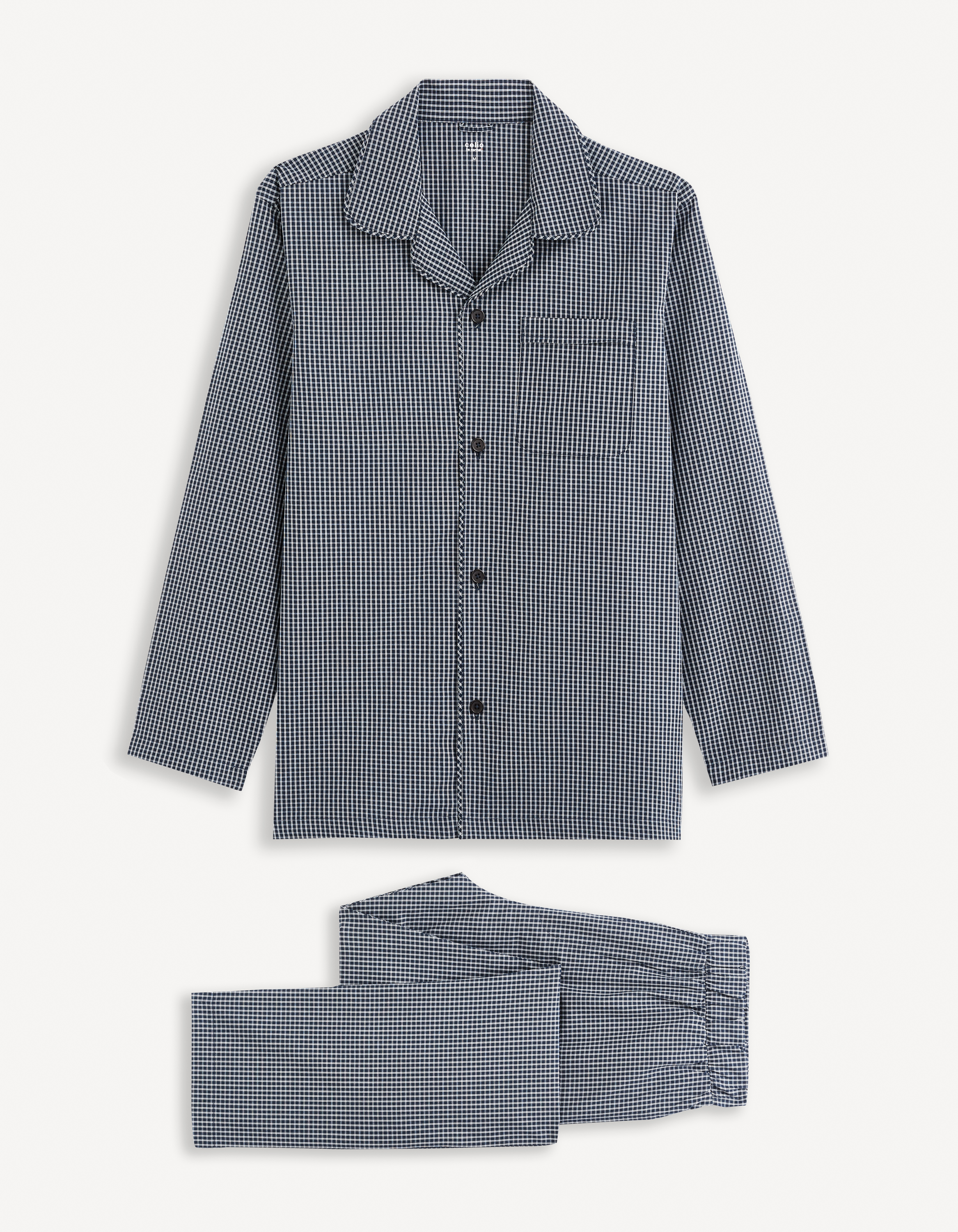 Pijamale barbati, Celio