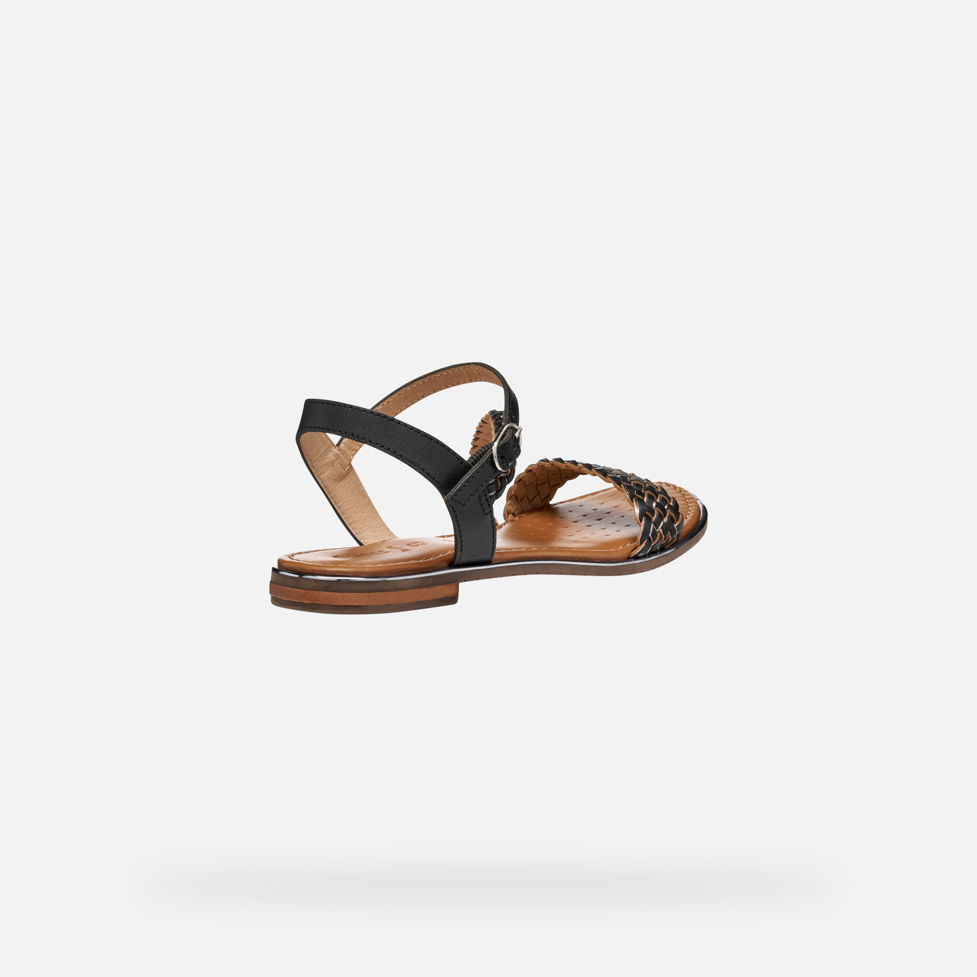 Black women&#039;s sandals Geox Sozy Plus - Women&#039;s