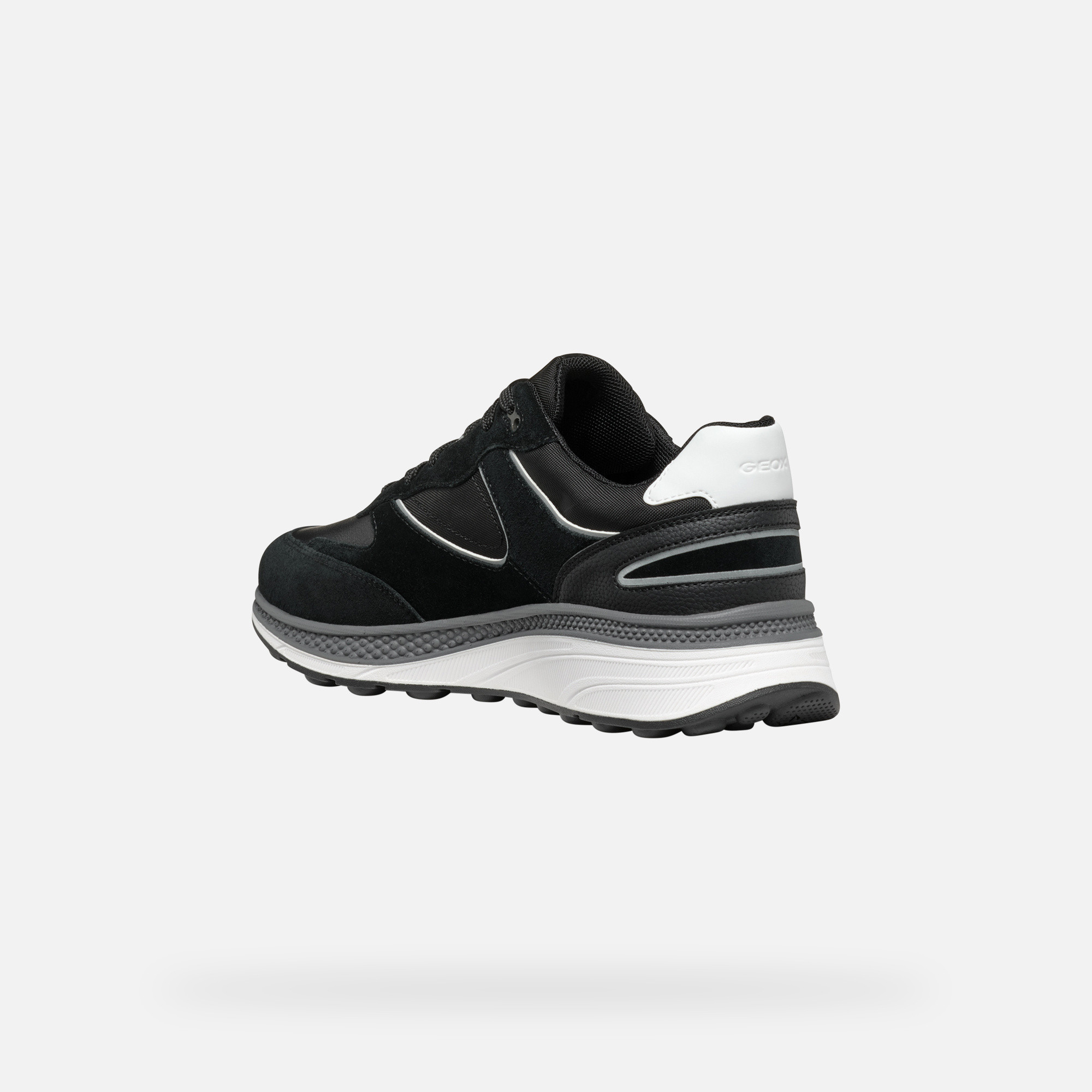 Black men's sneakers Geox Spherica Actif X1 - Men's