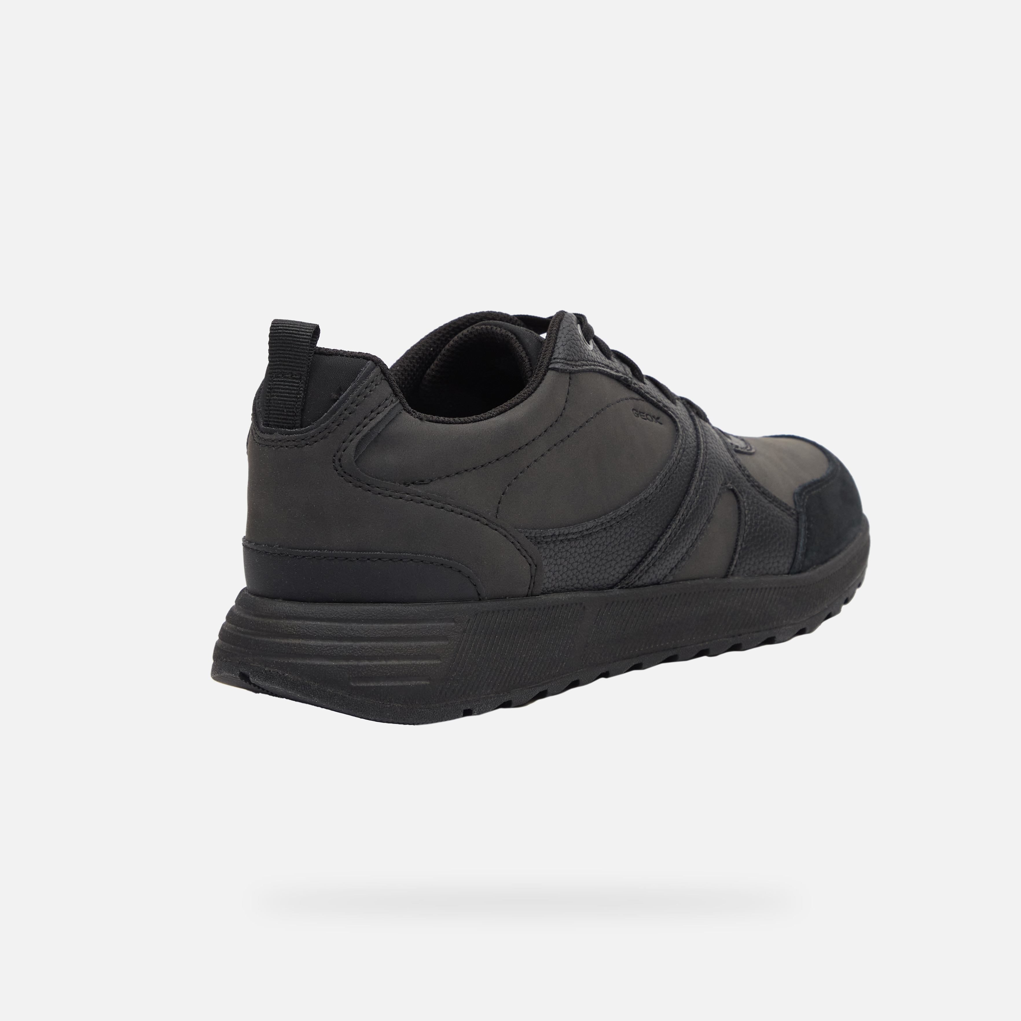 Black men's sneakers Geox Molveno - Men's