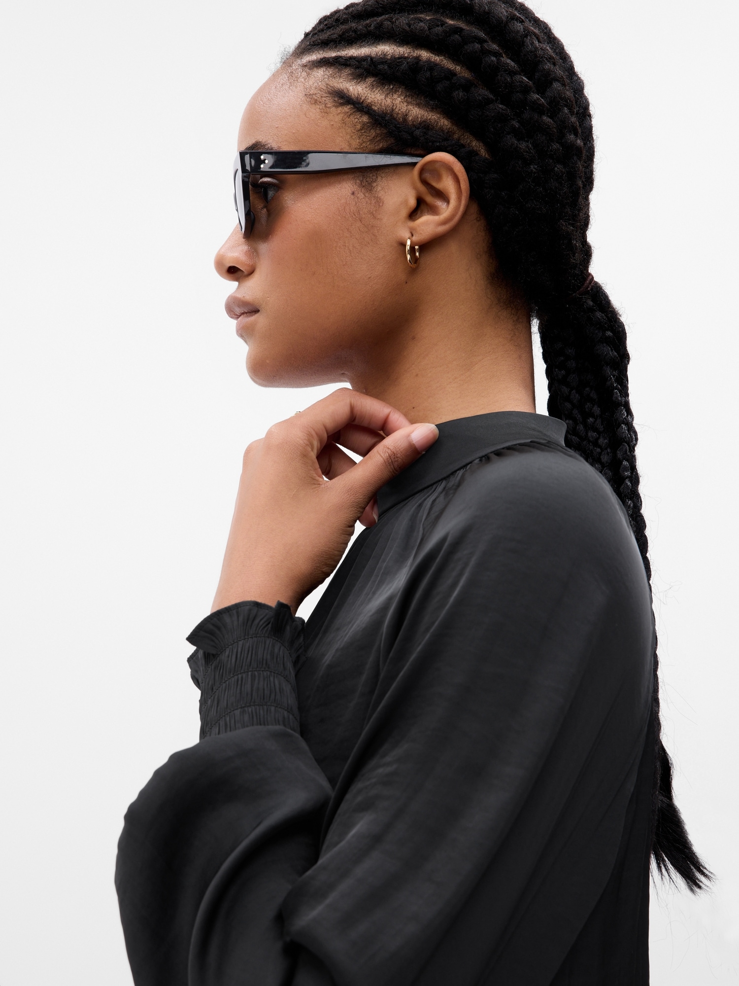 GAP Raglan Sleeve Blouse - Women