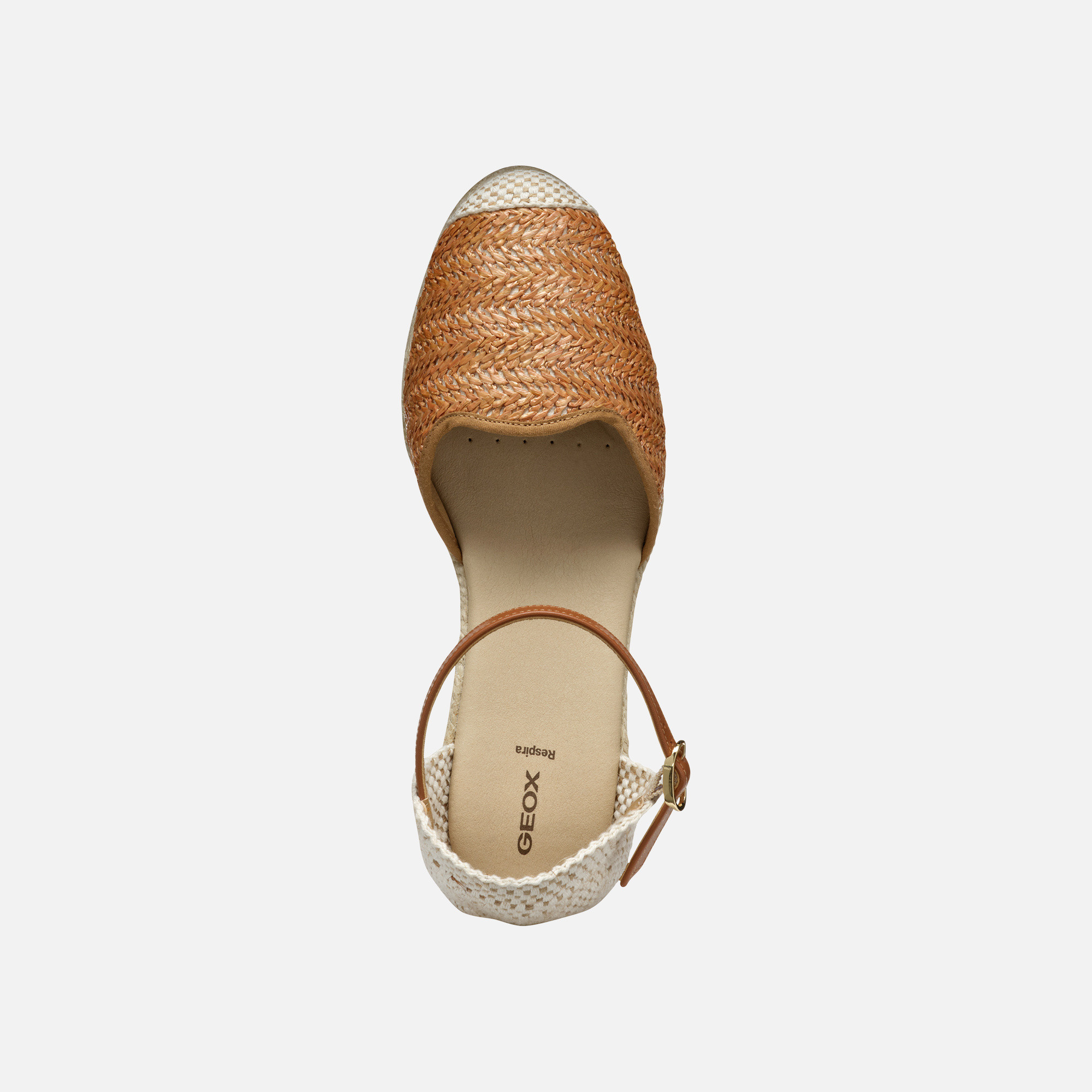 Light brown women's sandals Geox Gelsa Low - Women's