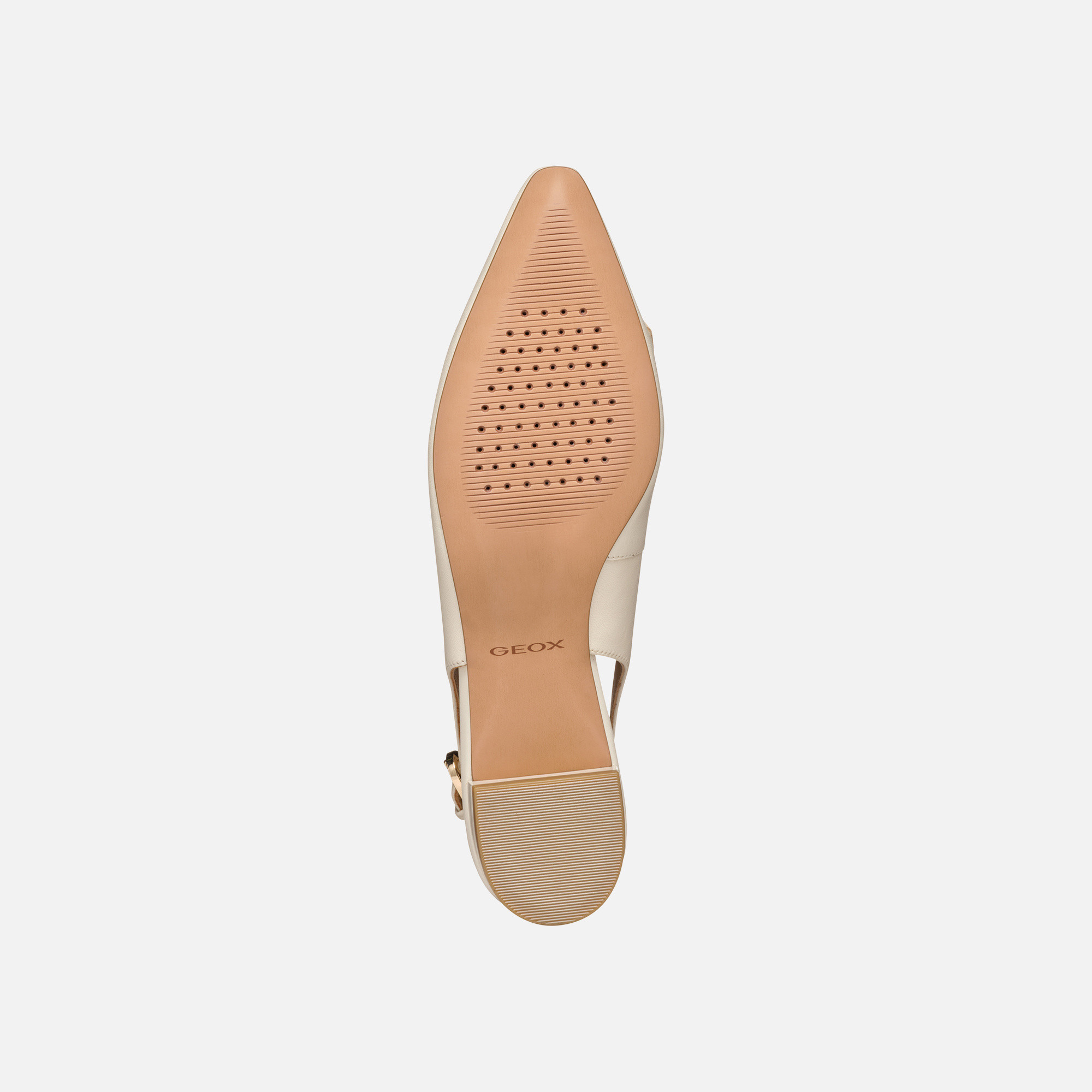 Cream women&#039;s ballet flats Geox Giselda 15 - Women&#039;s