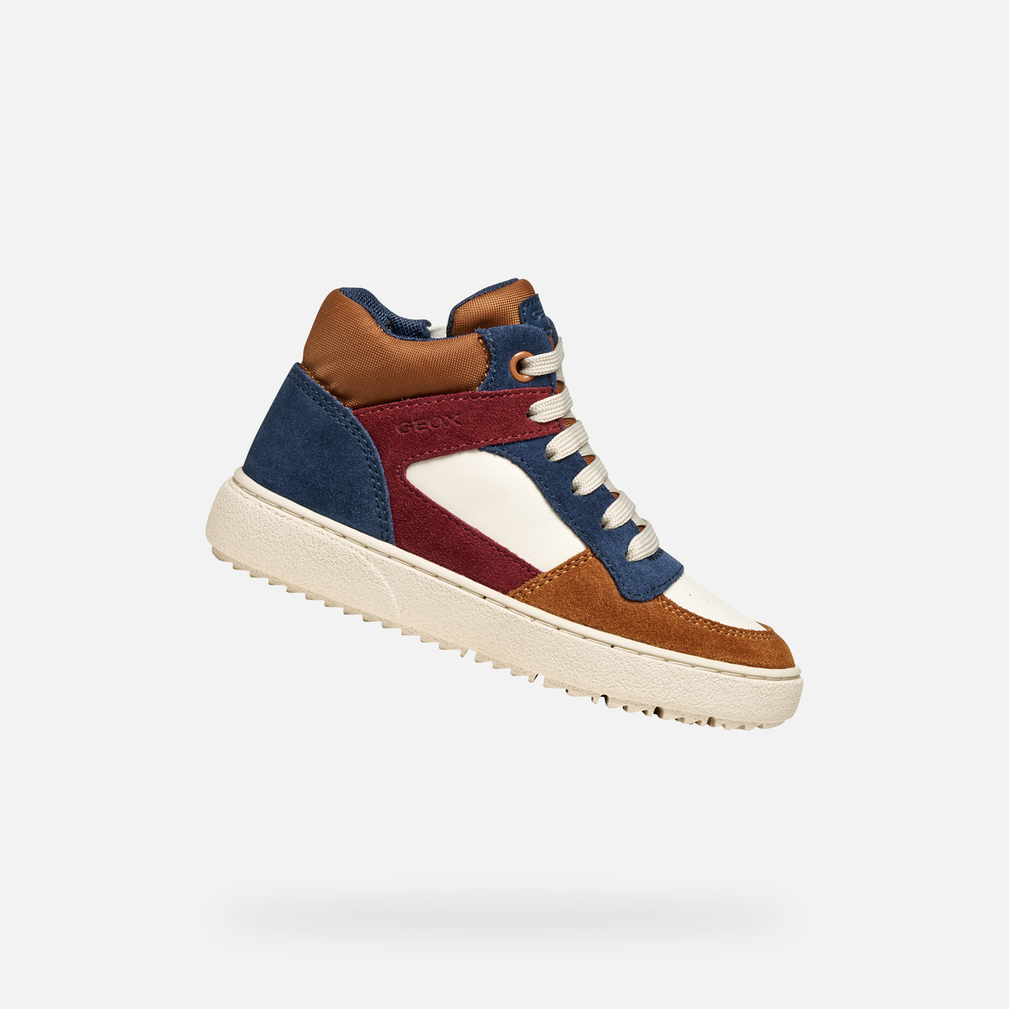 Light brown boys sneakers Geox Theleven - Boys