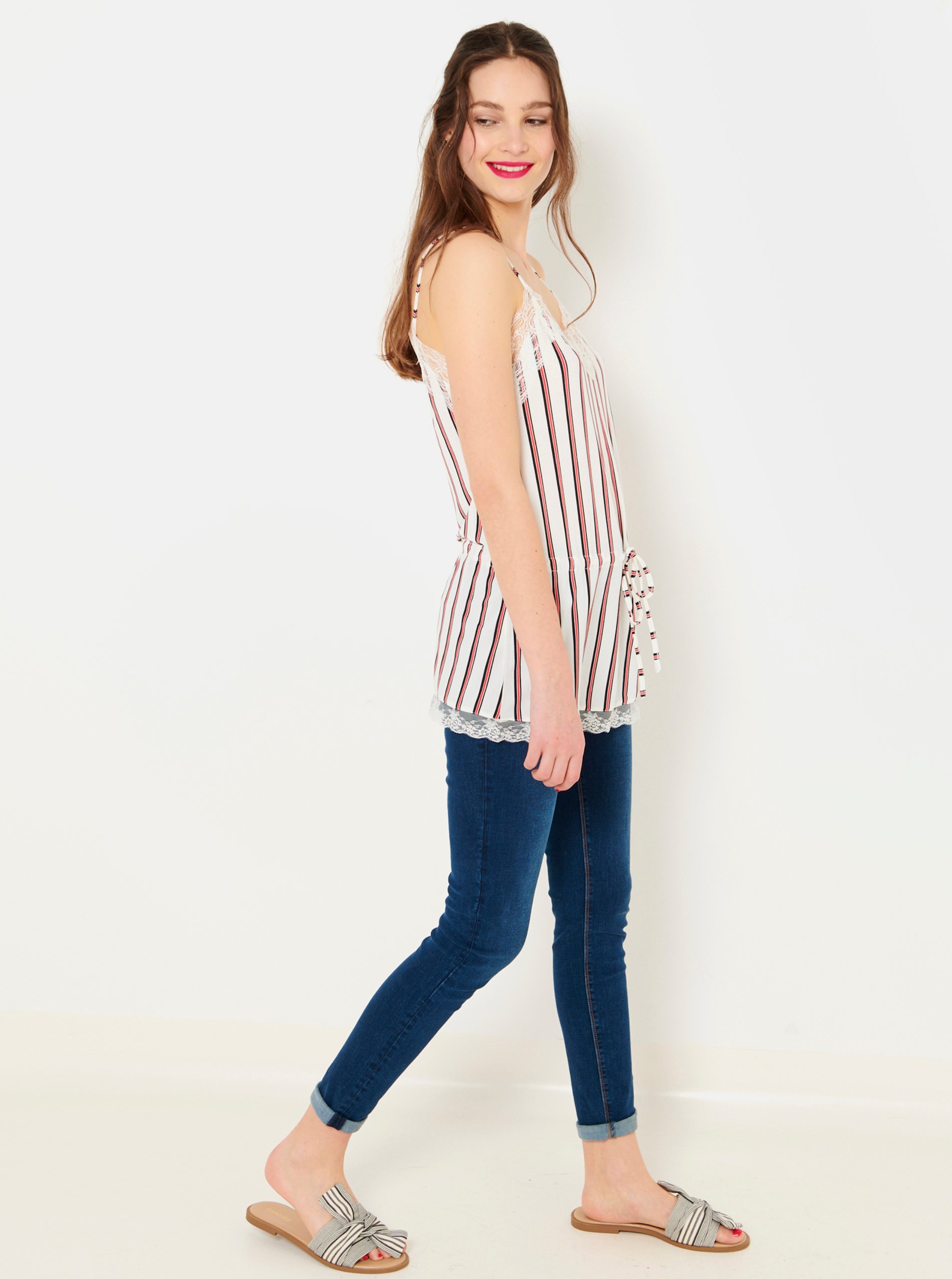 Maiouri pentru femei CAMAIEU - alb