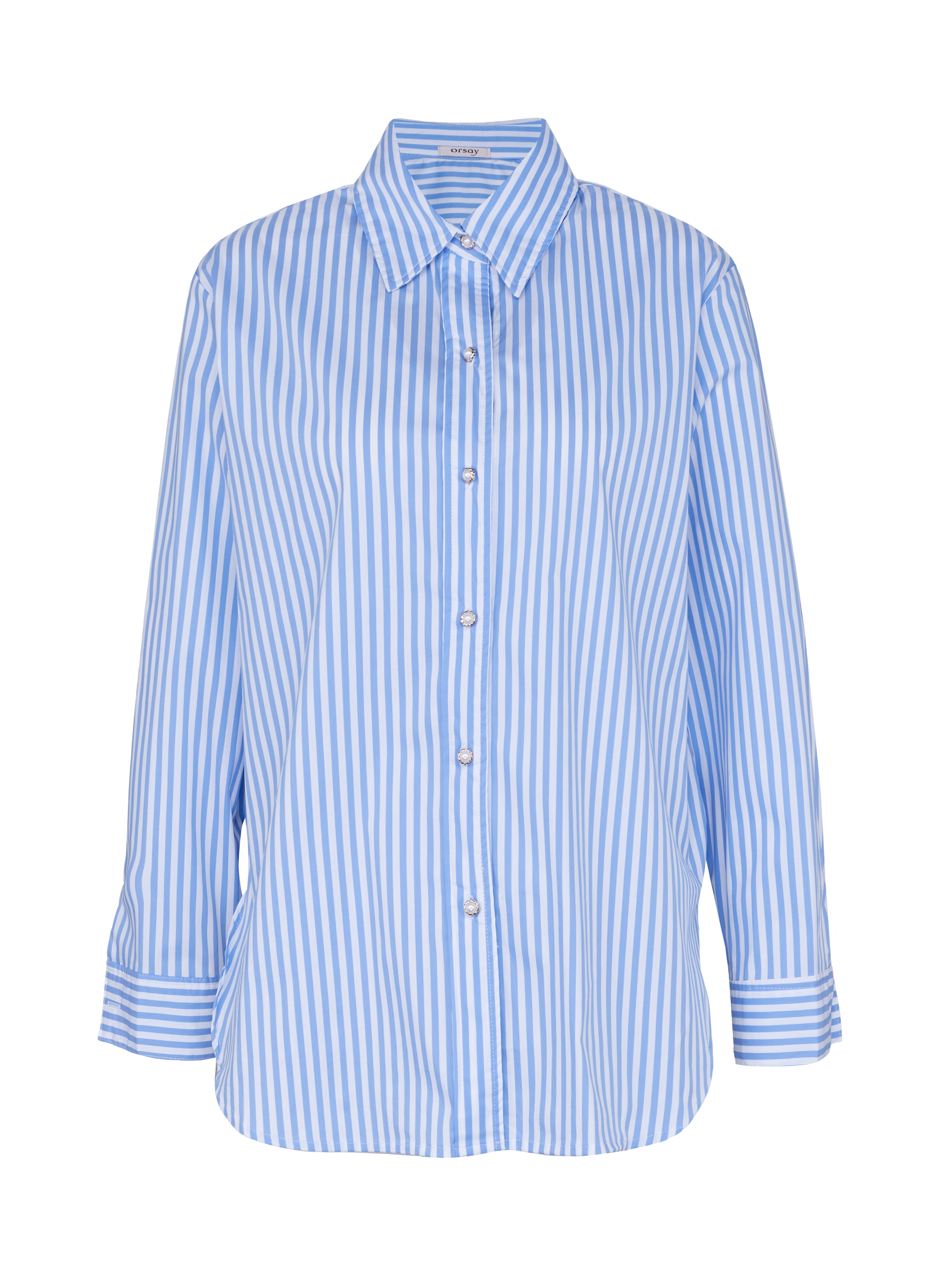 Light blue striped women's shirt ORSAY - Women's