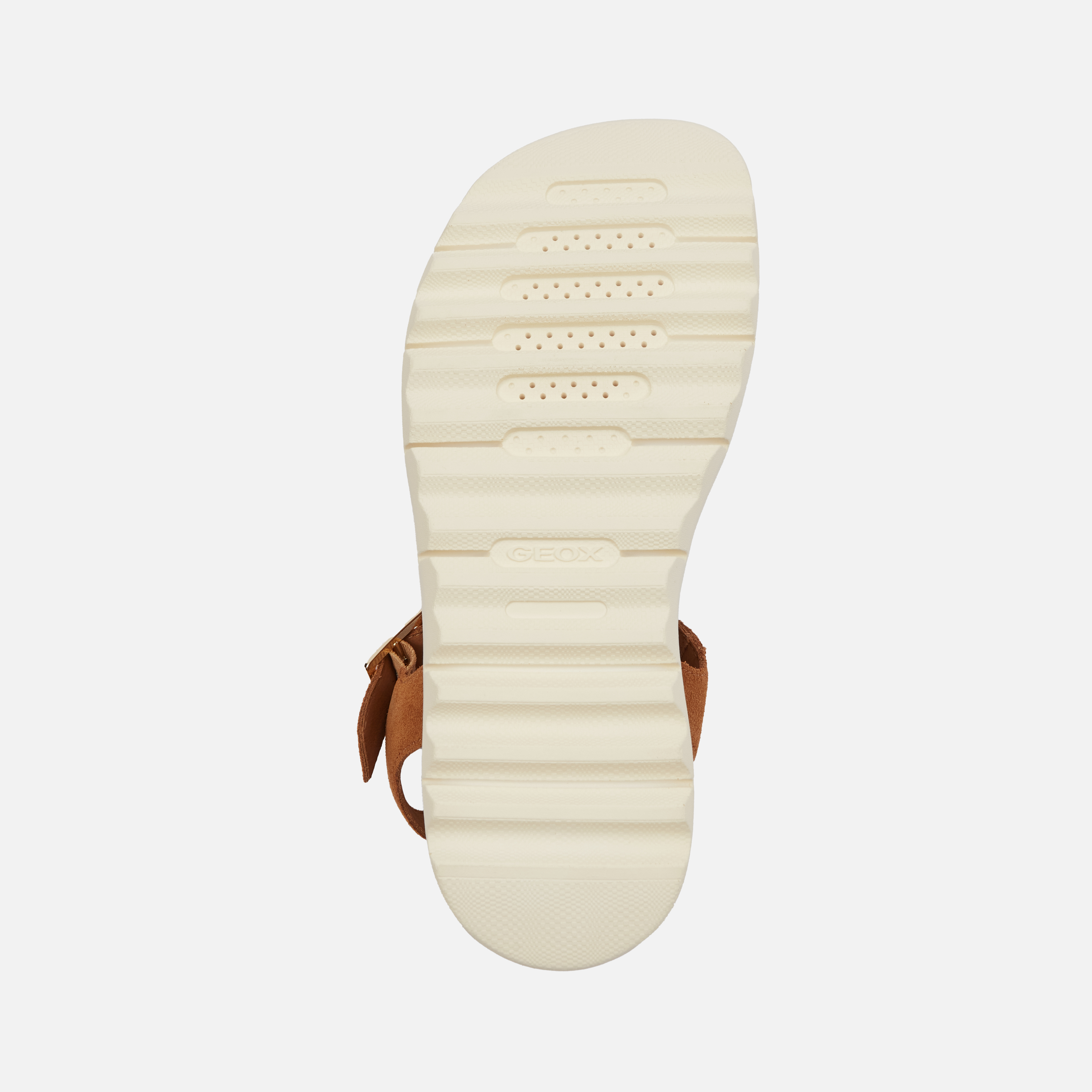 Brown women's sandals Geox Xand 2.1S - Women's