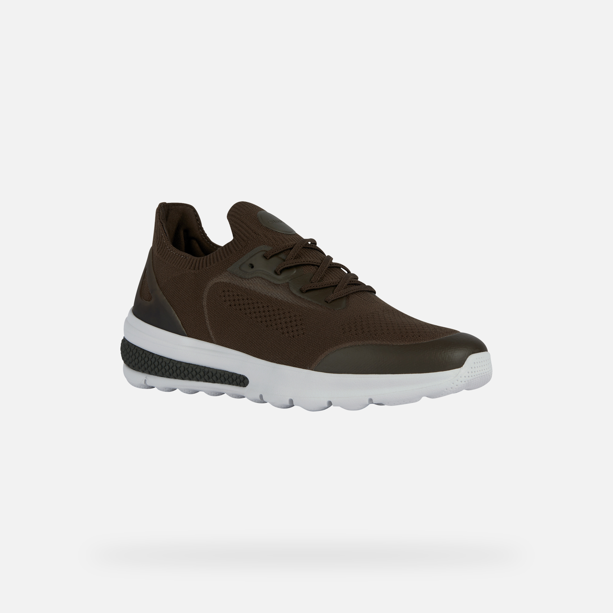 Khaki men&#039;s sneakers Geox Spherica actif - Men&#039;s