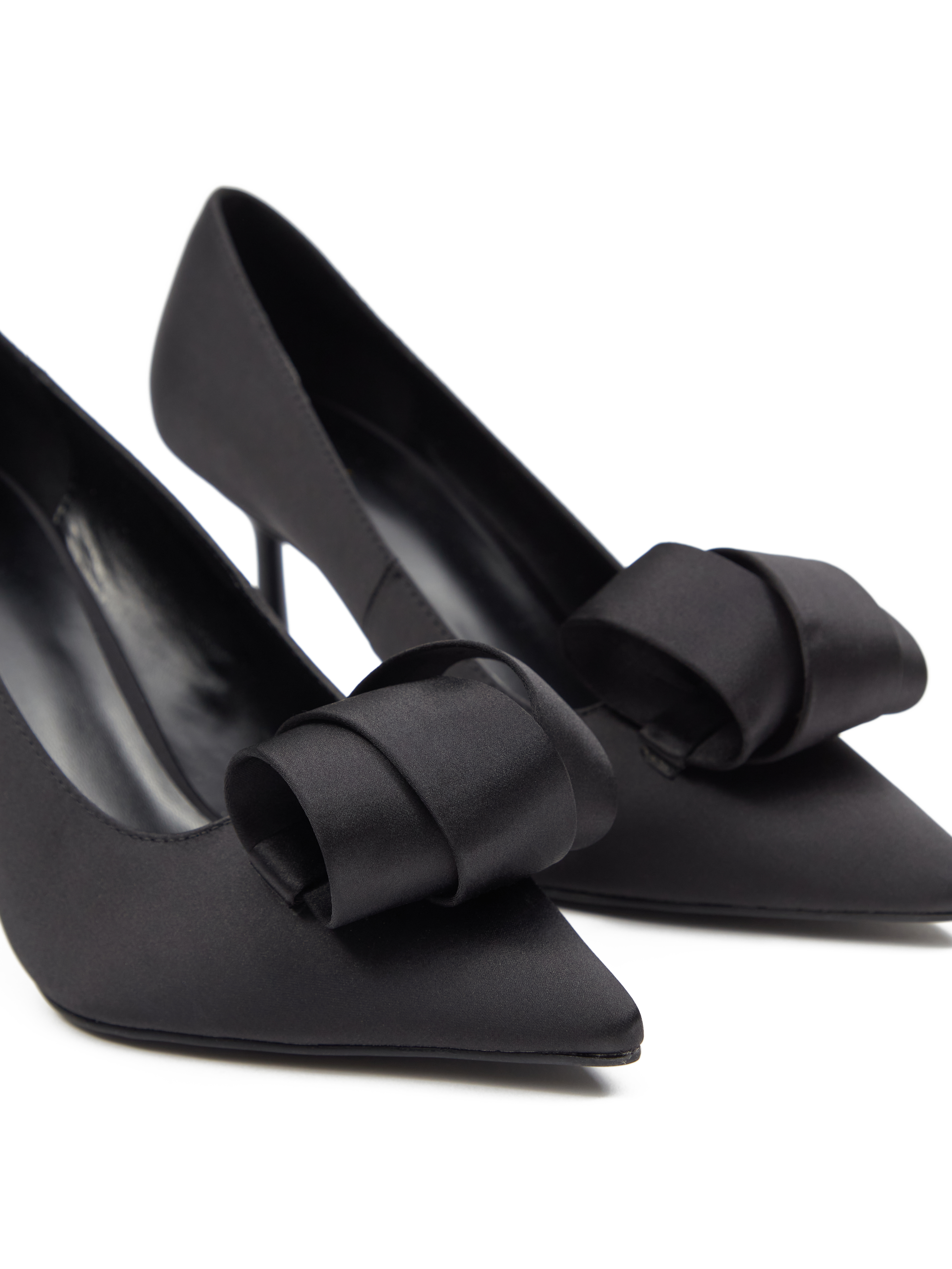 Black women's pumps on heel ORSAY - Women's