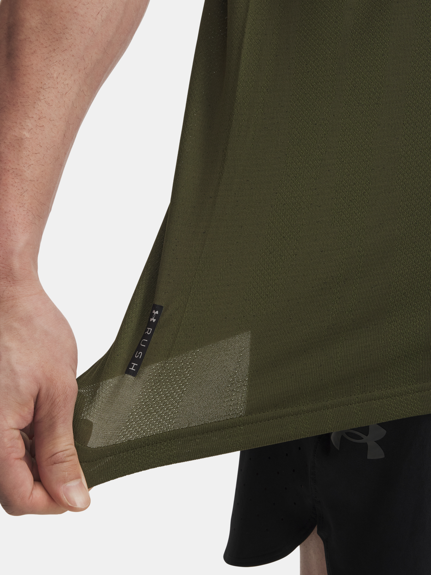 Men's Under Armour UA Vanish Elite Seamless SS-GRN T-Shirt - Men's