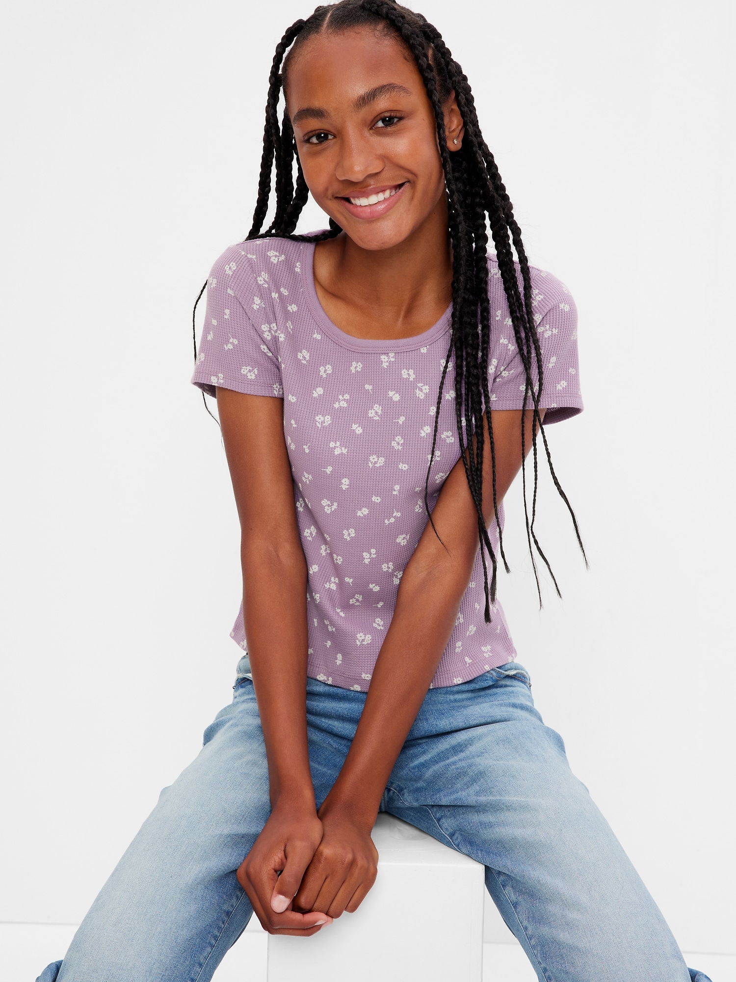 GAP Teen Patterned T-shirt - Girls