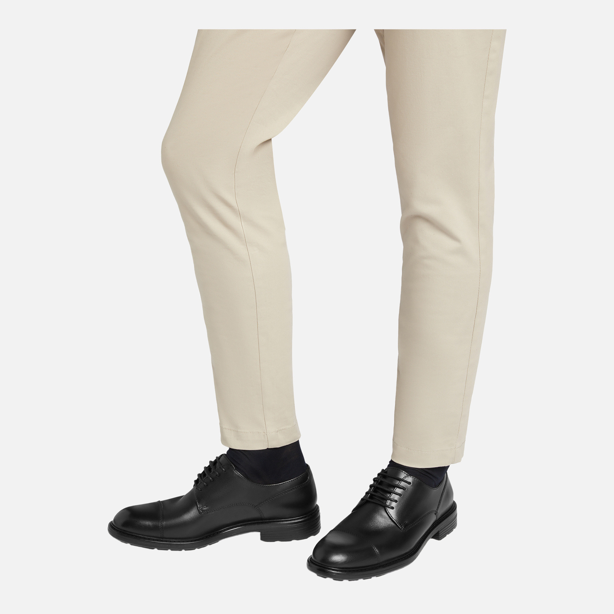 Black Men's Formal Shoes Geox Walk Pleasure - Men