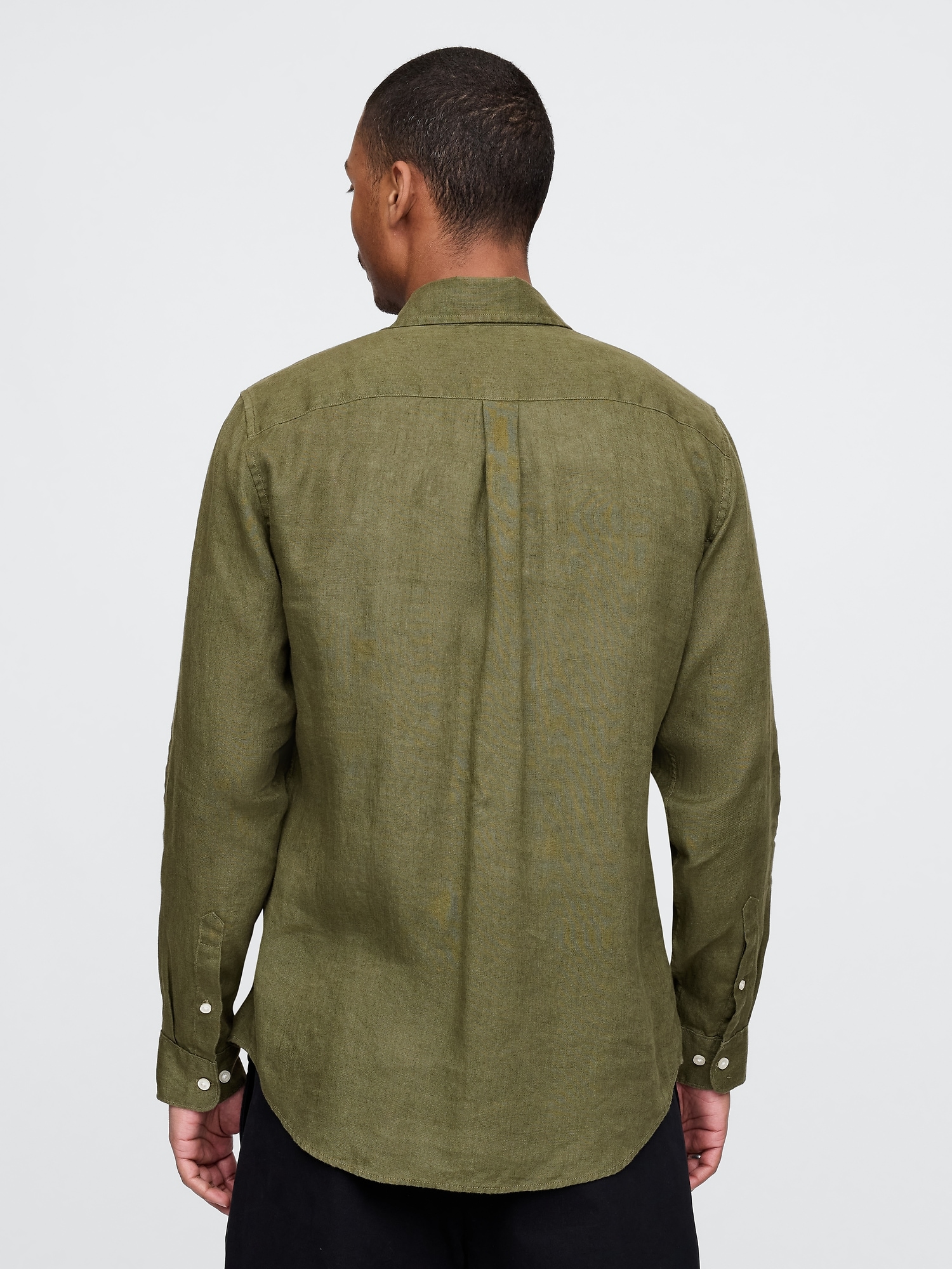 GAP Linen Shirt Classic Shirt - Men&#039;s