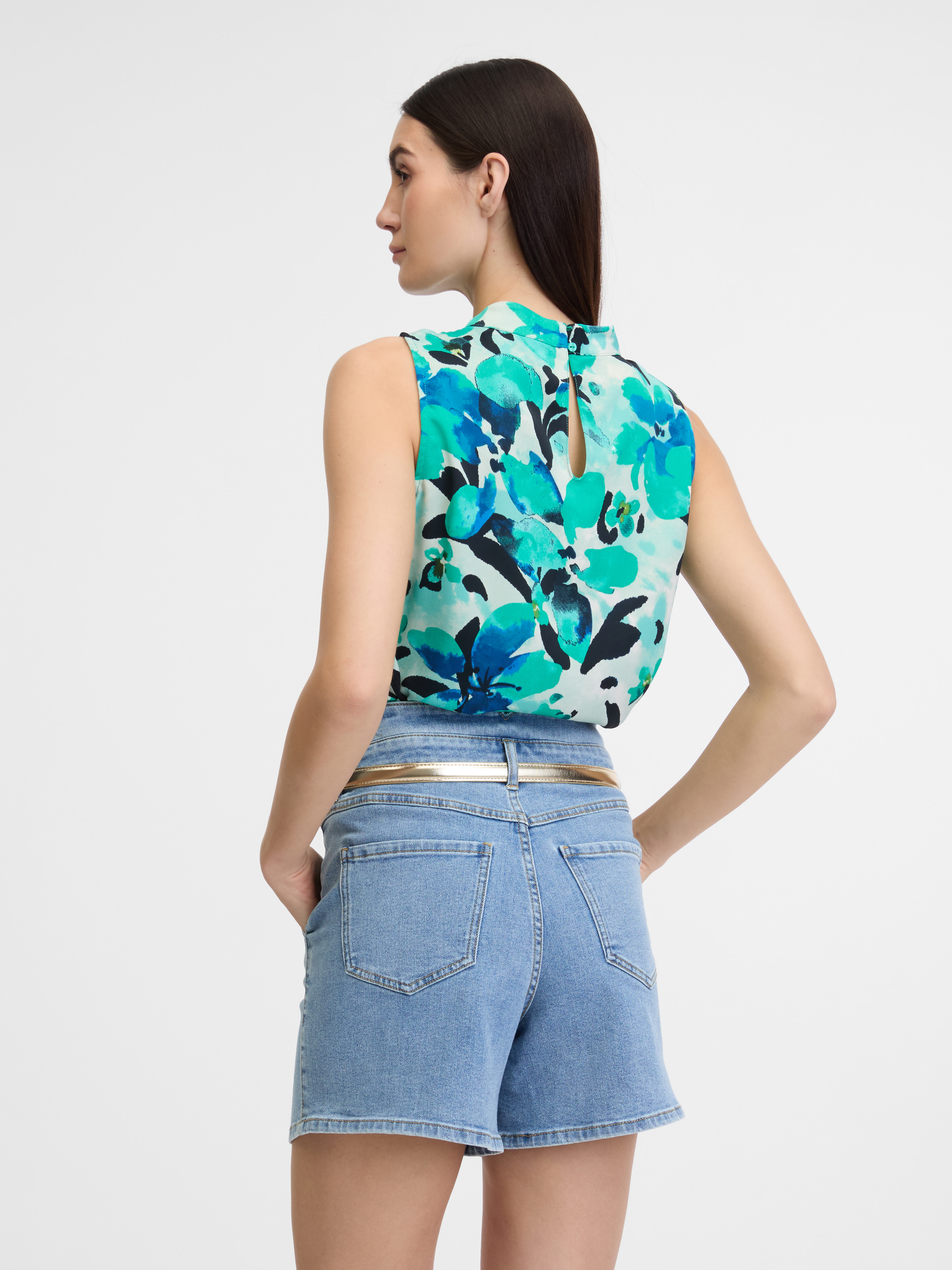 Blue women's blouse ORSAY - Women's